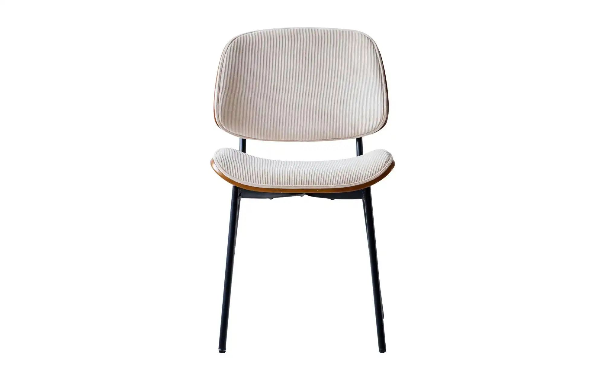 Stuhl 2er-Set  Odense ¦ beige ¦ Maße (cm): B: 48 H: 83 Stühle > Polsterstüh günstig online kaufen
