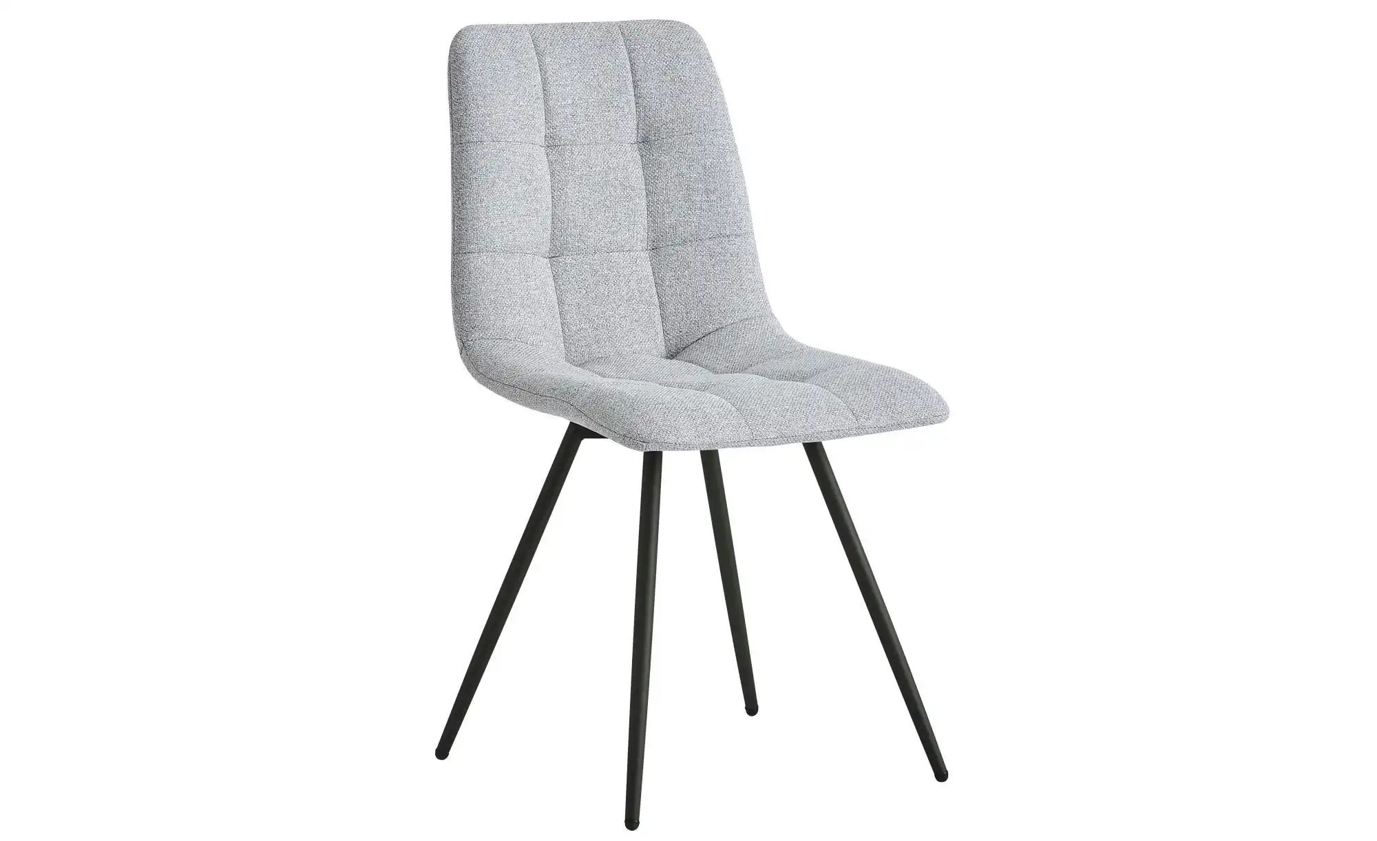 Stuhl 2er-Set  Bjorn ¦ grau ¦ Maße (cm): B: 45 H: 85 Stühle > Polsterstühle günstig online kaufen