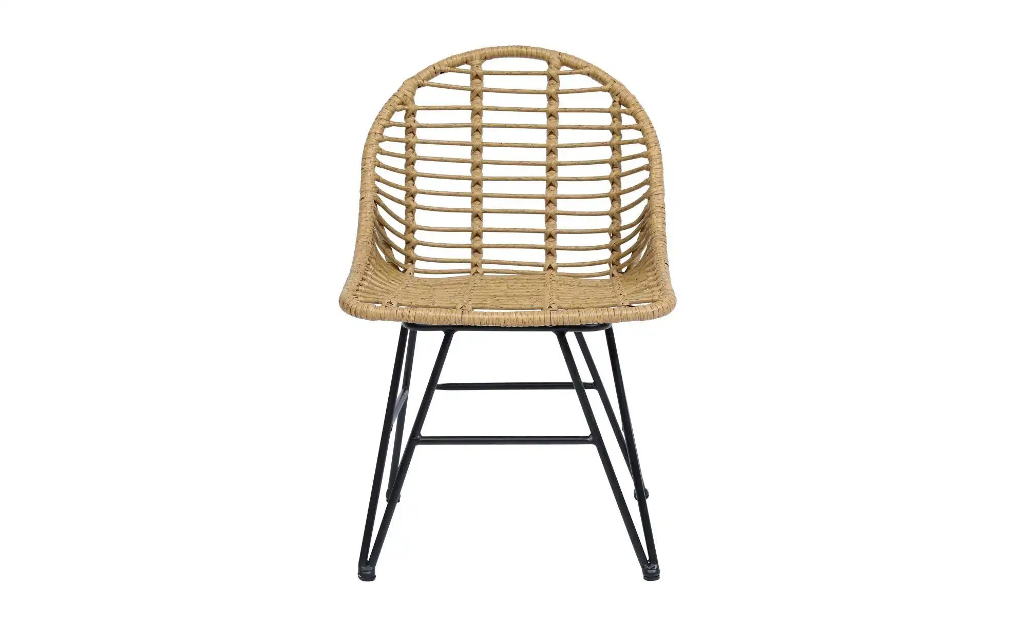 Stuhl 4er-Set  Saigon ¦ braun ¦ Maße (cm): B: 50 H: 80 Stühle > Rattanstühl günstig online kaufen