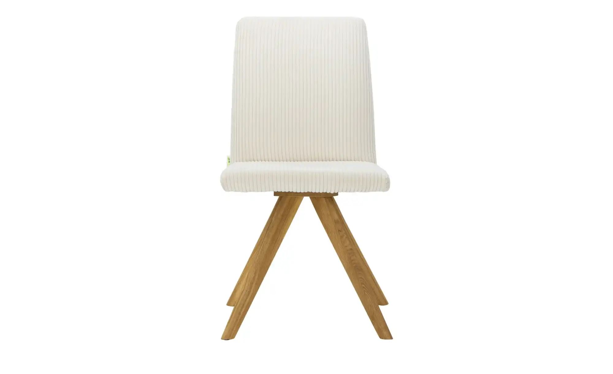 Thumbnail - smart Cord-Stuhl  Frederik ¦ beige ¦ Maße (cm): B: 45 H: 90 T: 62.0 Stühle > Polsterstühle - Höffner