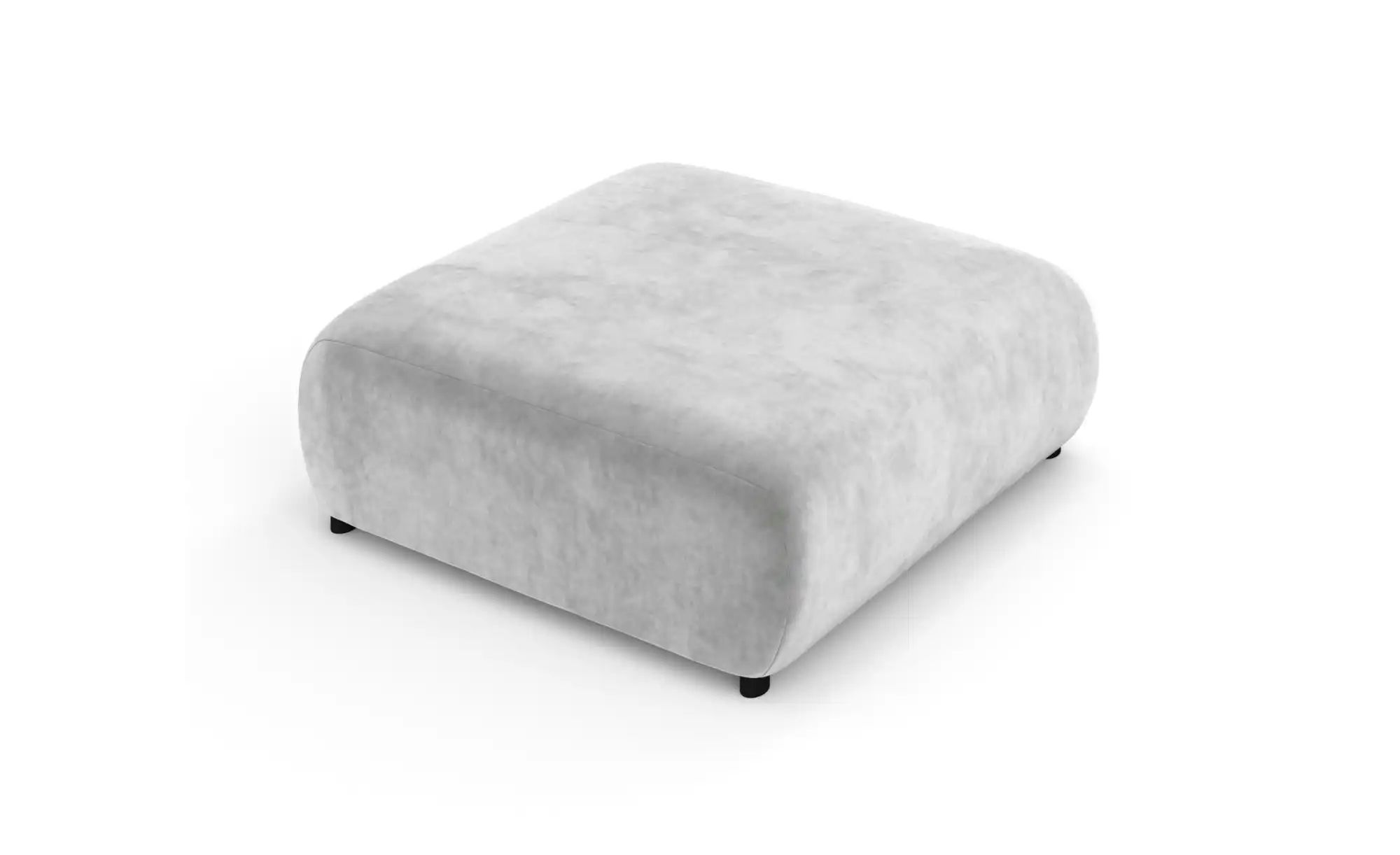 Hocker  Zanzibar ¦ grau ¦ Maße (cm): B: 110 H: 42 Polstermöbel > Hocker - H günstig online kaufen