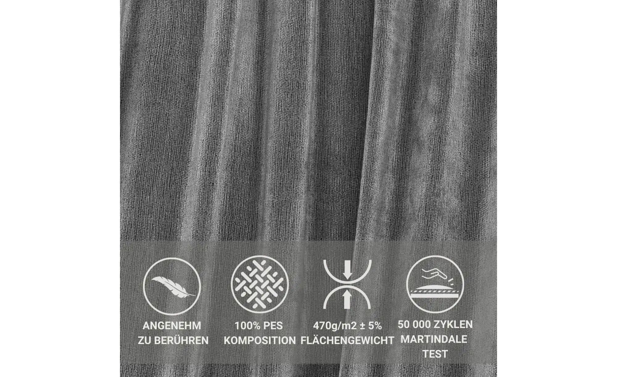 Thumbnail - Hocker ¦ grau ¦ Maße (cm): B: 88 H: 42 Polstermöbel > Hocker - Höffner