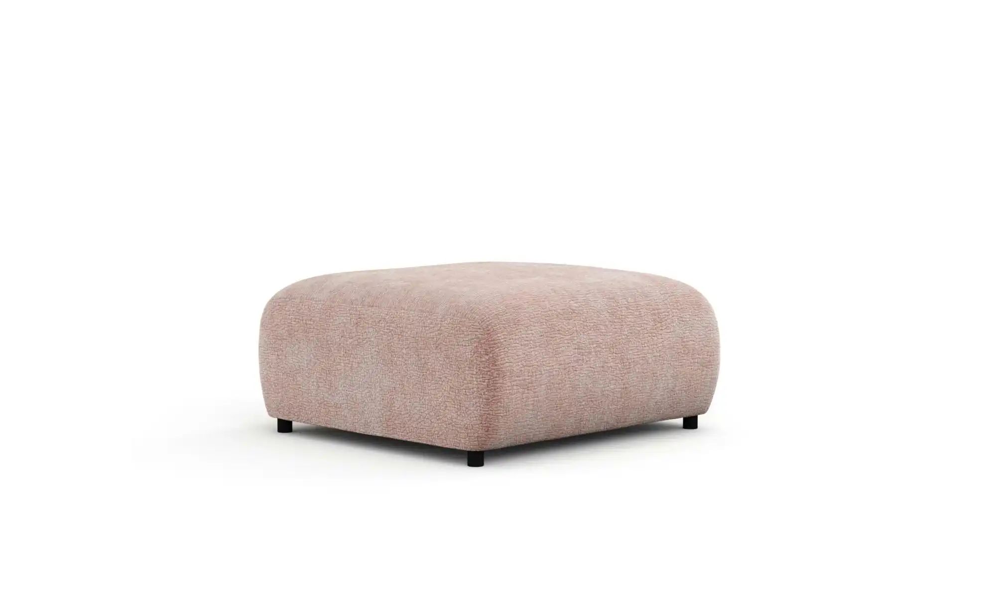 Hocker  Zanzibar ¦ rosa/pink ¦ Maße (cm): B: 88 H: 42 Polstermöbel > Hocker günstig online kaufen