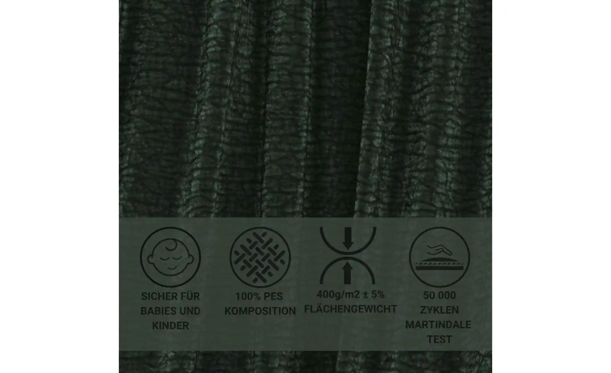 Thumbnail - Hocker  Zanzibar ¦ grün ¦ Maße (cm): B: 110 H: 42 Polstermöbel > Hocker - Höffner