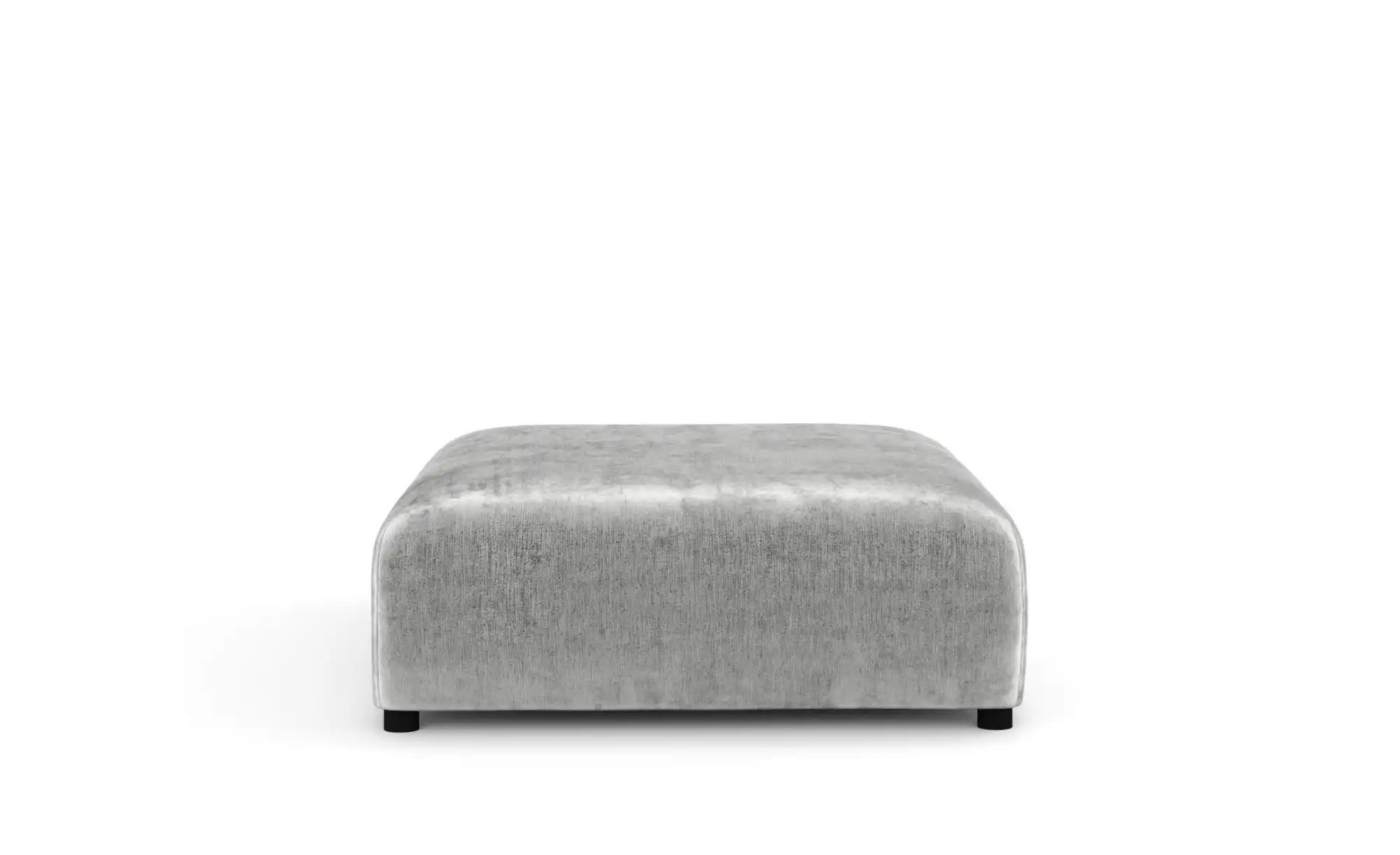 Hocker  Zanzibar ¦ grau ¦ Maße (cm): B: 110 H: 42 Polstermöbel > Hocker - H günstig online kaufen