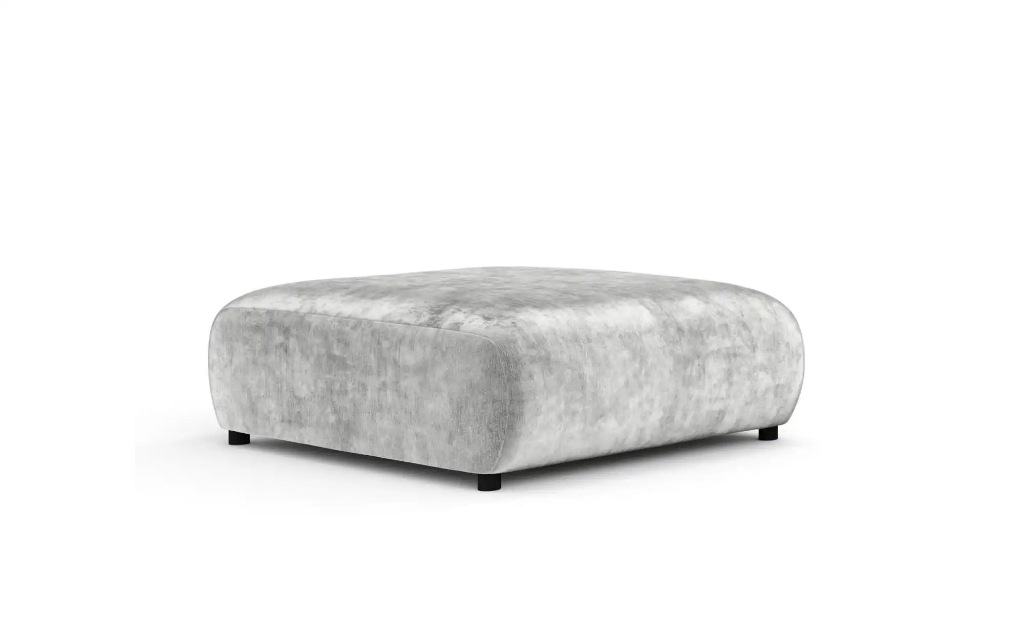 Hocker  Zanzibar ¦ grau ¦ Maße (cm): B: 110 H: 42 Polstermöbel > Hocker - H günstig online kaufen
