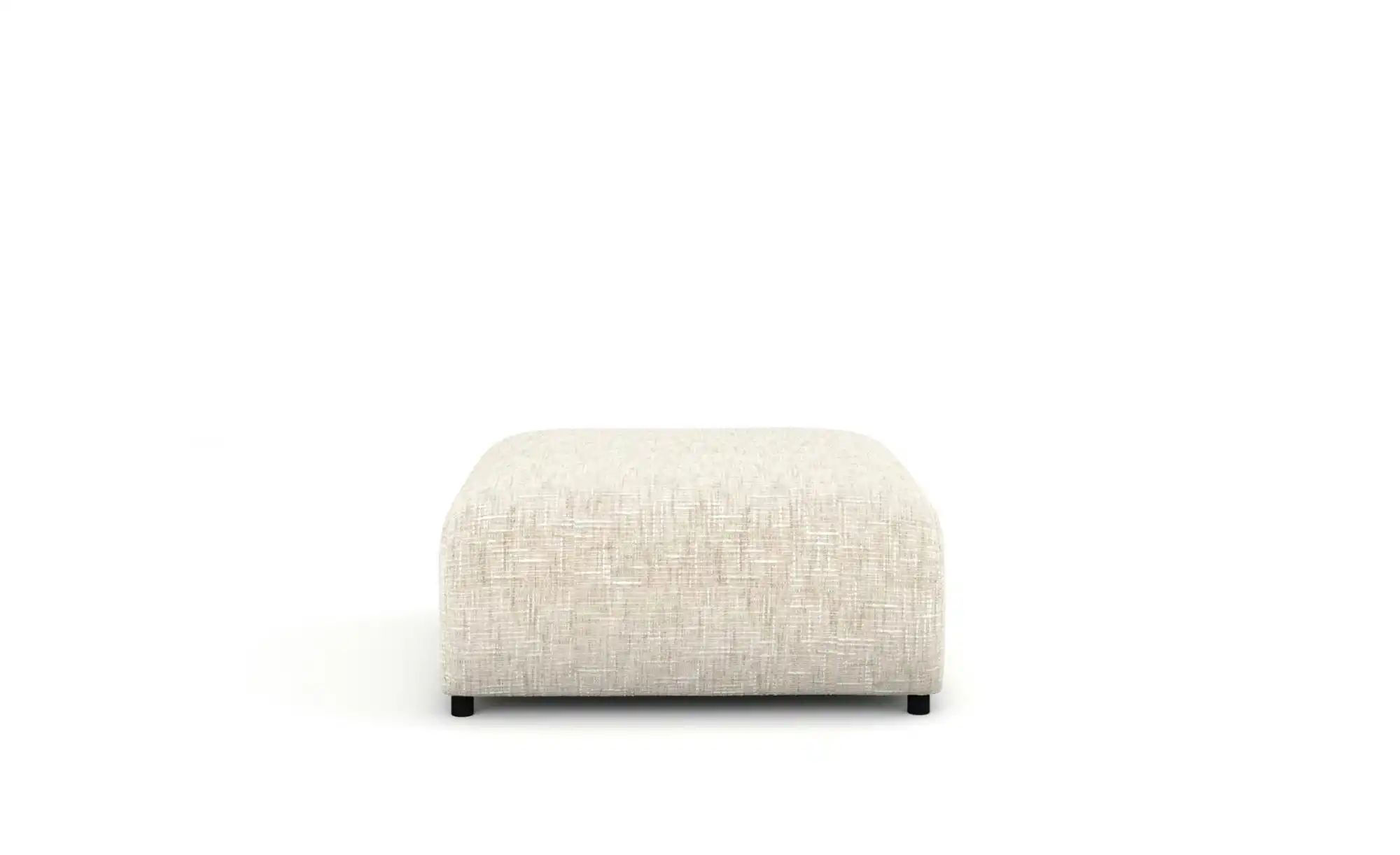 Hocker   ¦ creme ¦ Maße (cm): B: 88 H: 42 Polstermöbel > Hocker - Höffner günstig online kaufen