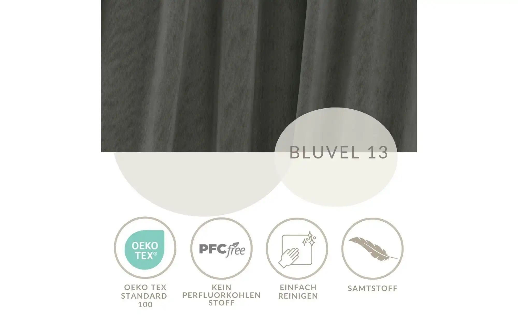 Hocker  Zanzibar  ¦ grau ¦ Maße (cm): B: 88 H: 42 Polstermöbel > Hocker - H günstig online kaufen