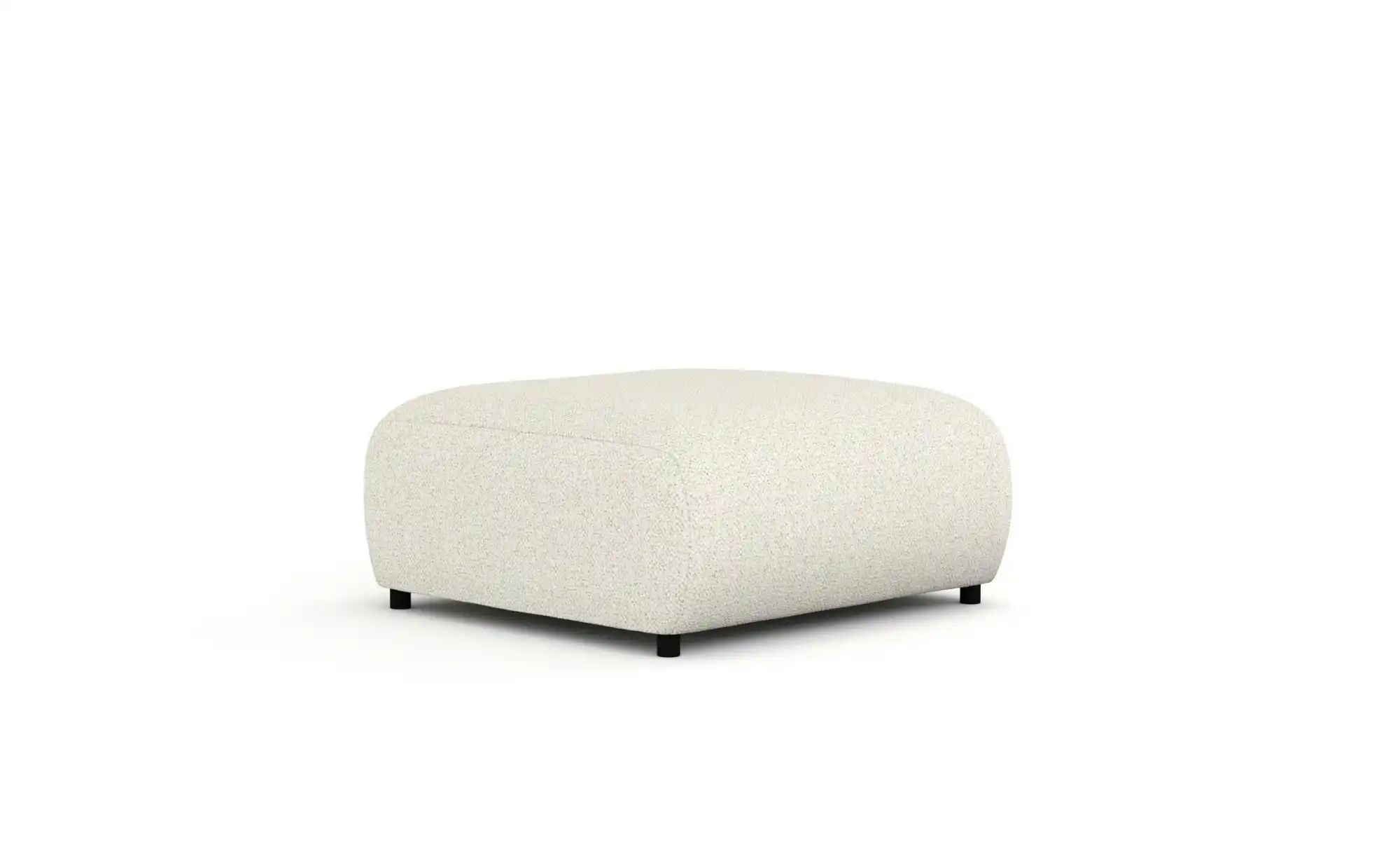 Hocker  Zanzibar ¦ creme ¦ Maße (cm): B: 88 H: 42 Polstermöbel > Hocker - H günstig online kaufen