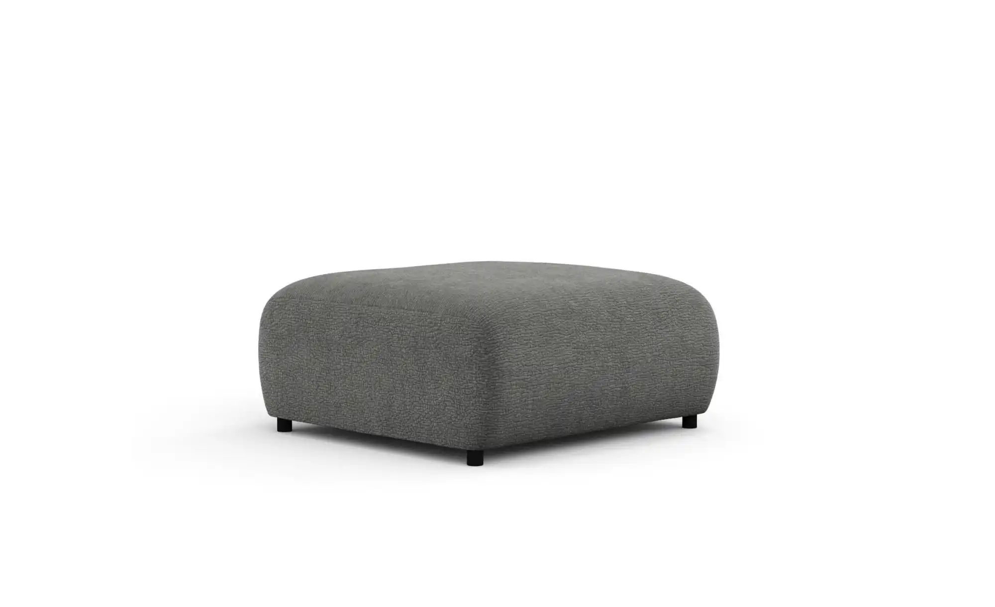 Hocker  Zanzibar ¦ grau ¦ Maße (cm): B: 88 H: 42 Polstermöbel > Hocker - Hö günstig online kaufen