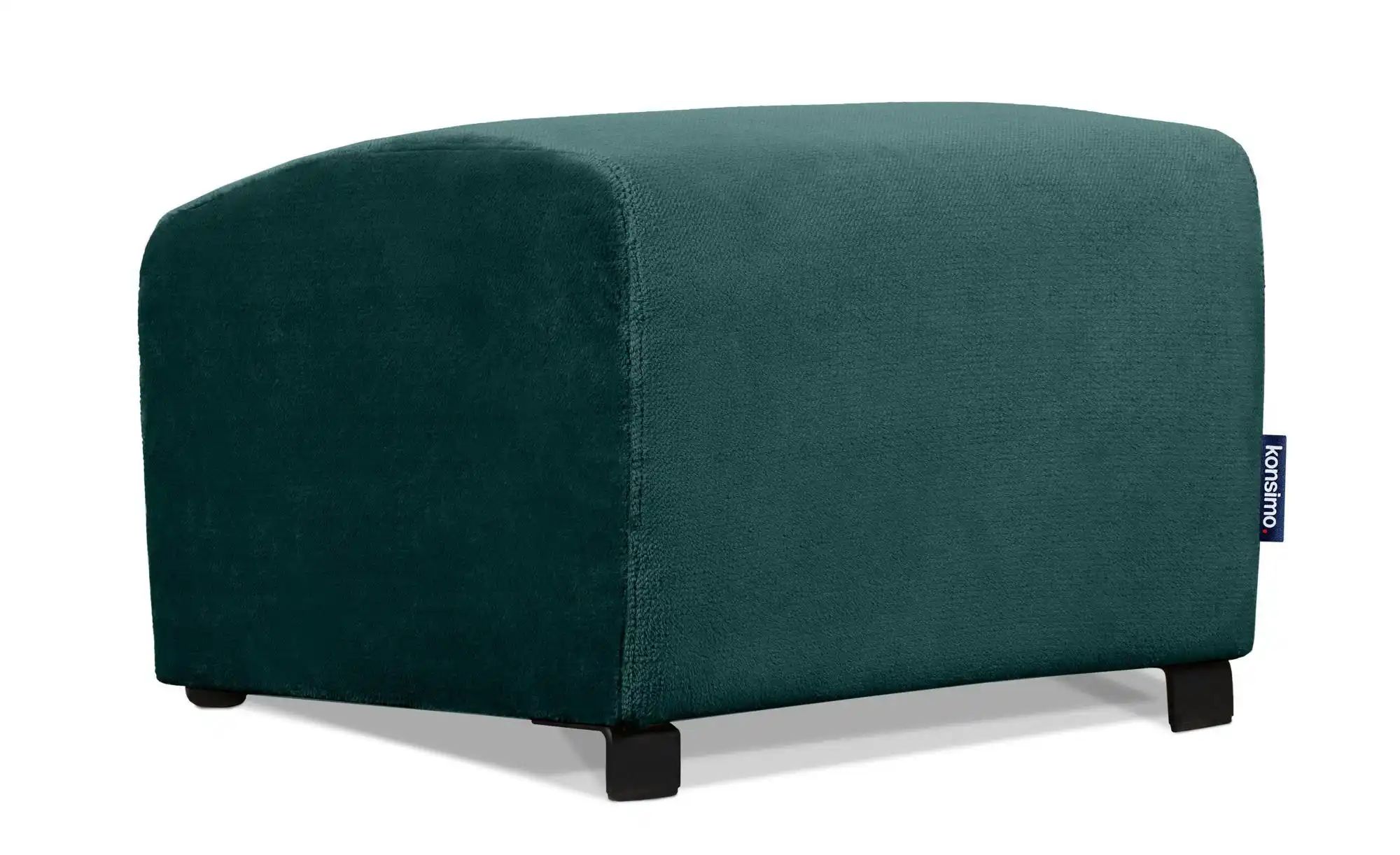 KONSIMO Hocker   ¦ blau ¦ Maße (cm): B: 60 H: 45 Polstermöbel > Hocker - Hö günstig online kaufen