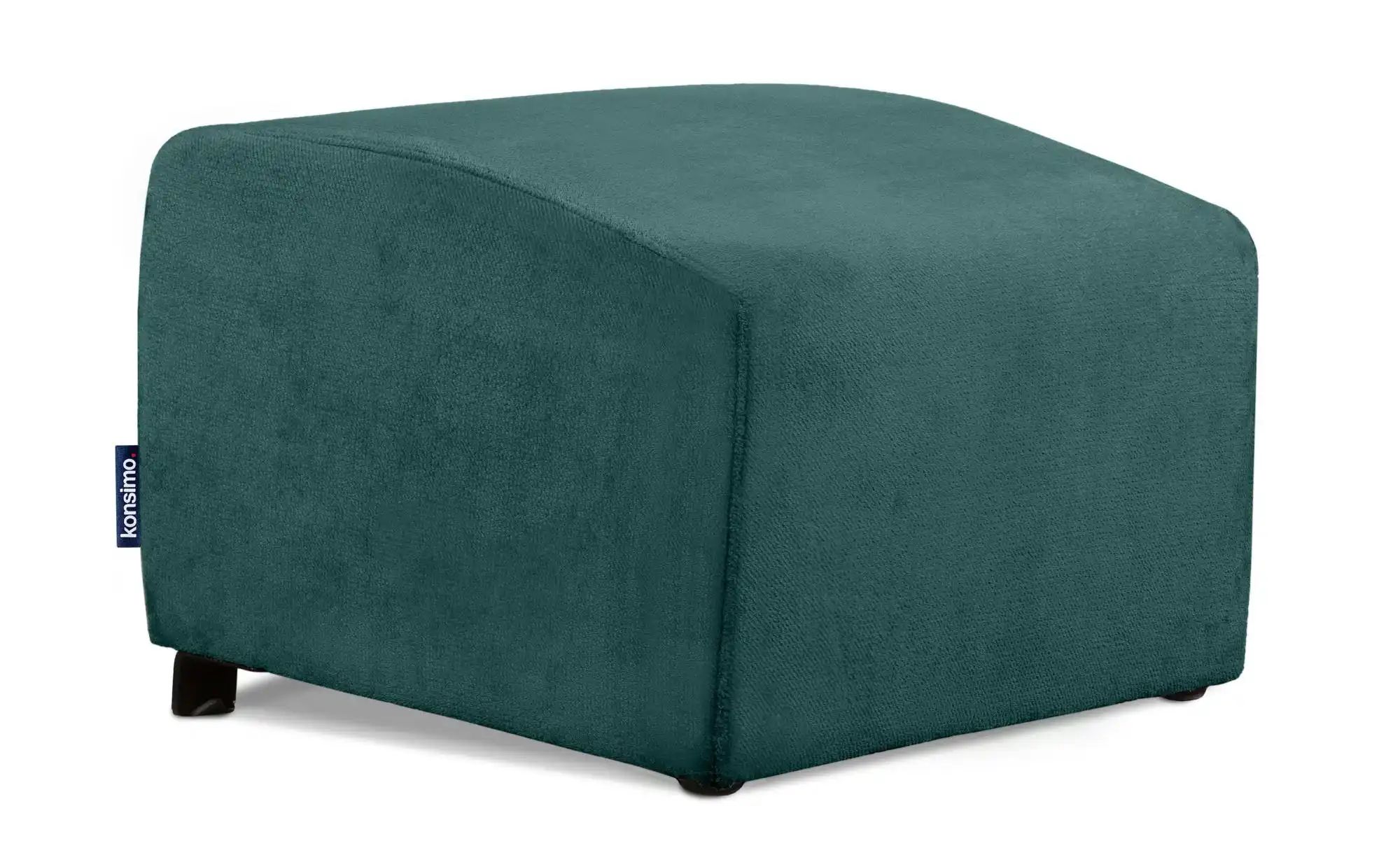KONSIMO Hocker   ¦ blau ¦ Maße (cm): B: 60 H: 45 Polstermöbel > Hocker - Hö günstig online kaufen