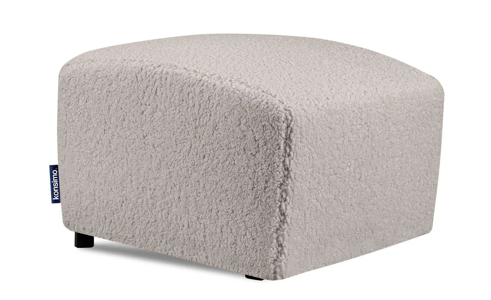 KONSIMO Hocker   ¦ braun ¦ Maße (cm): B: 60 H: 45 Polstermöbel > Hocker - H günstig online kaufen