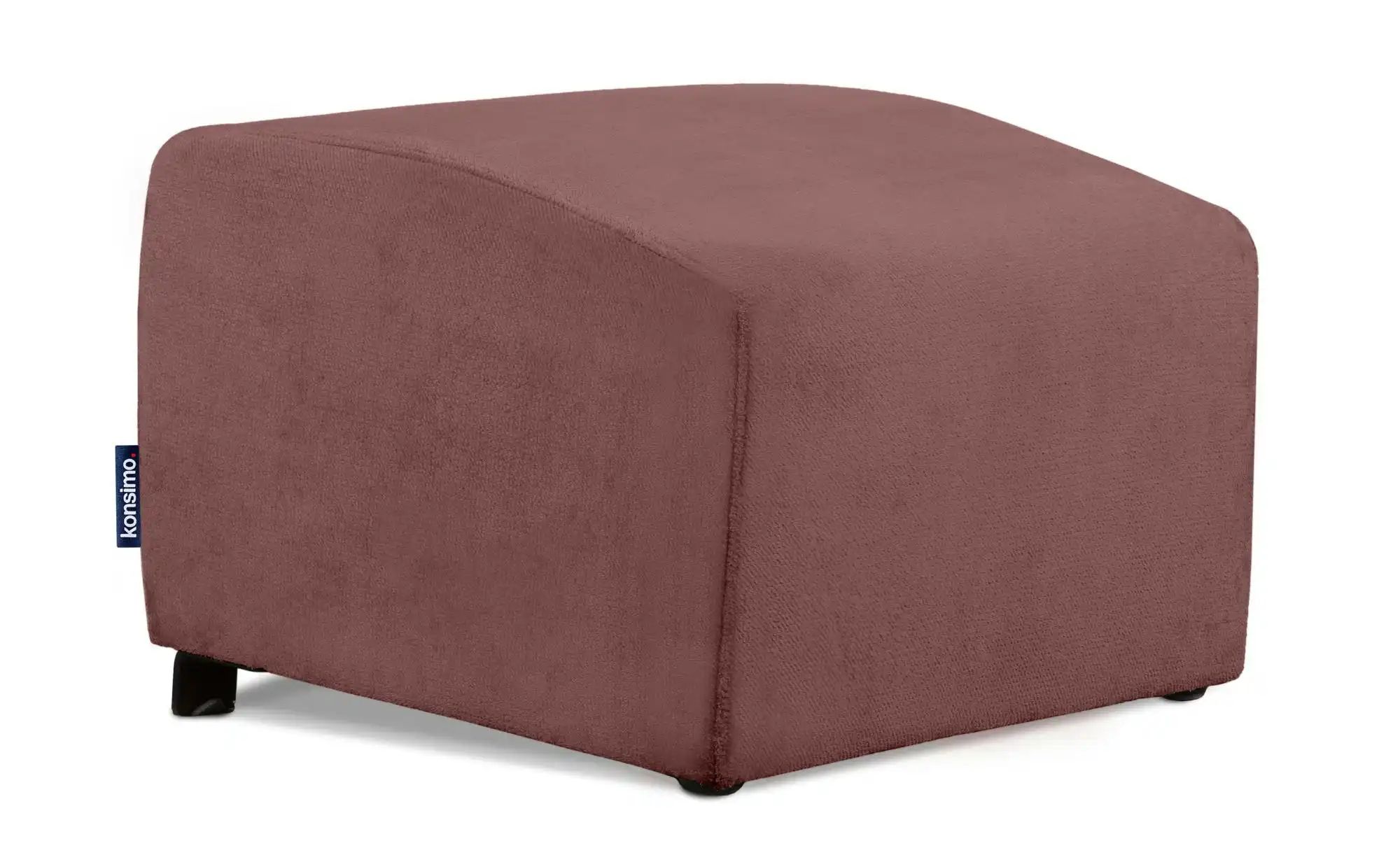 KONSIMO Hocker   ¦ rosa/pink ¦ Maße (cm): B: 60 H: 45 Polstermöbel > Hocker günstig online kaufen