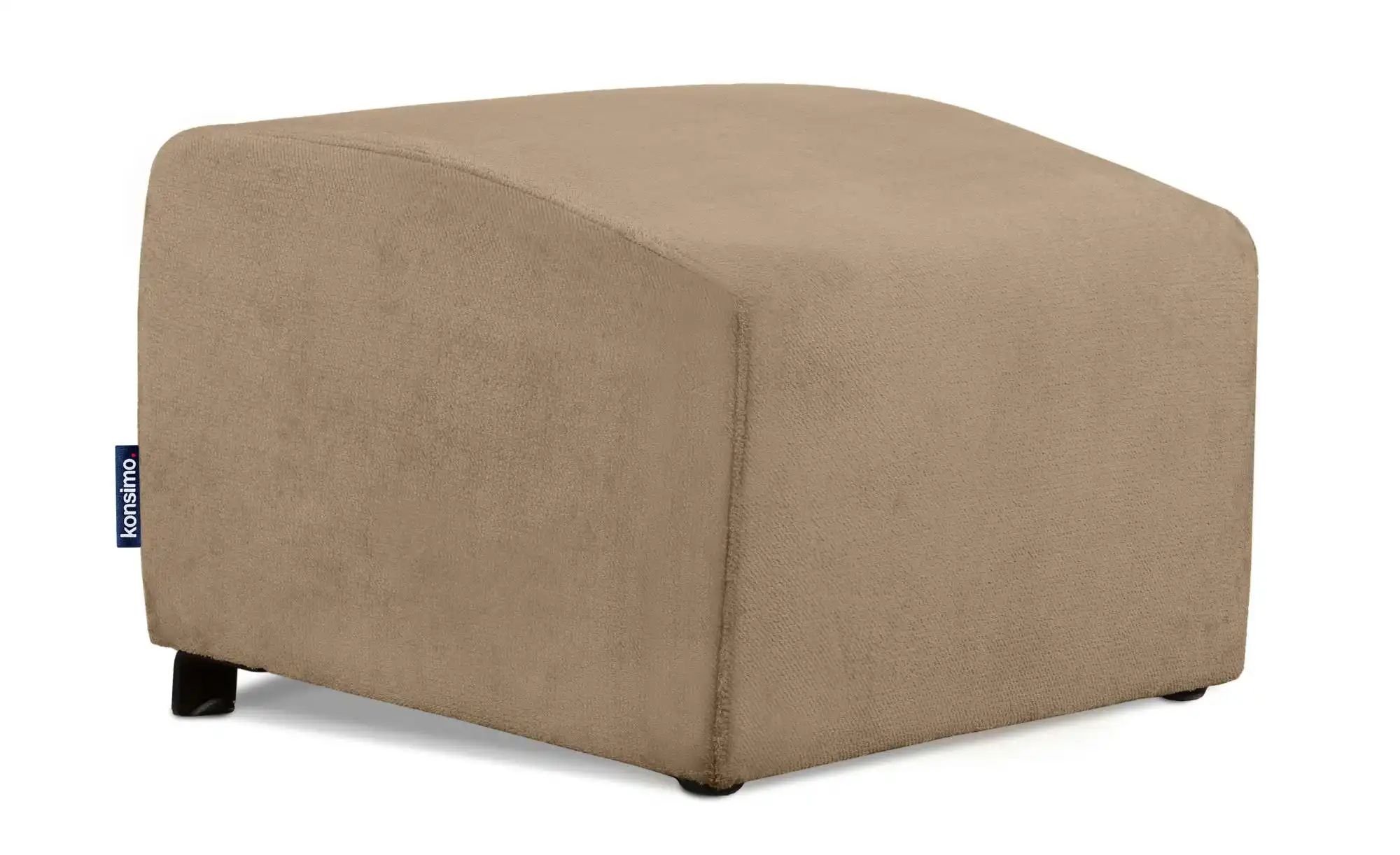 KONSIMO Hocker   ¦ beige ¦ Maße (cm): B: 60 H: 45 Polstermöbel > Hocker - H günstig online kaufen