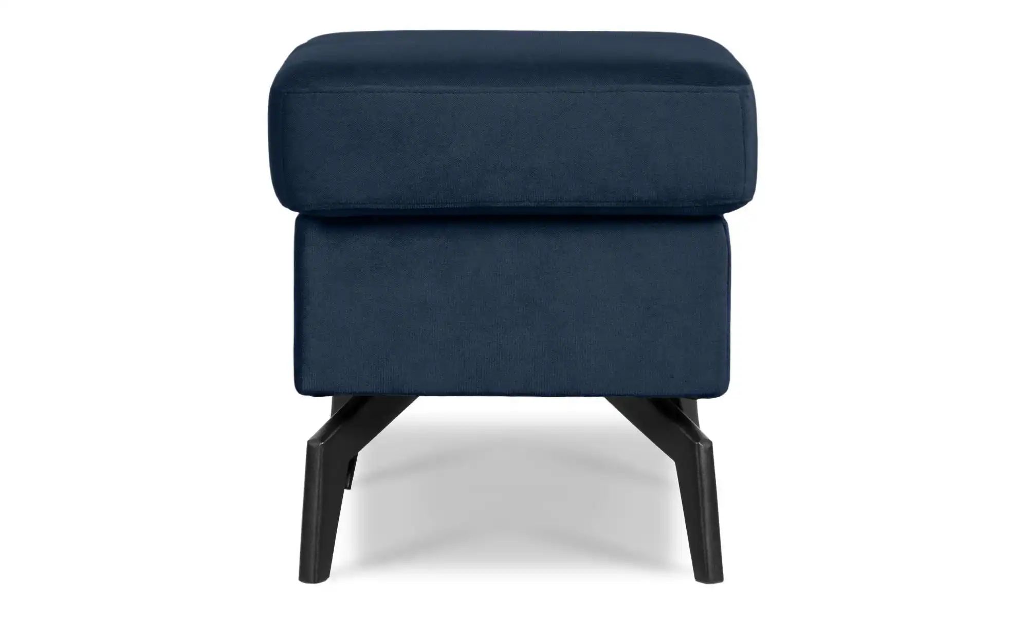 KONSIMO Hocker  Cordi ¦ blau ¦ Maße (cm): B: 56 H: 43 Polstermöbel > Hocker günstig online kaufen