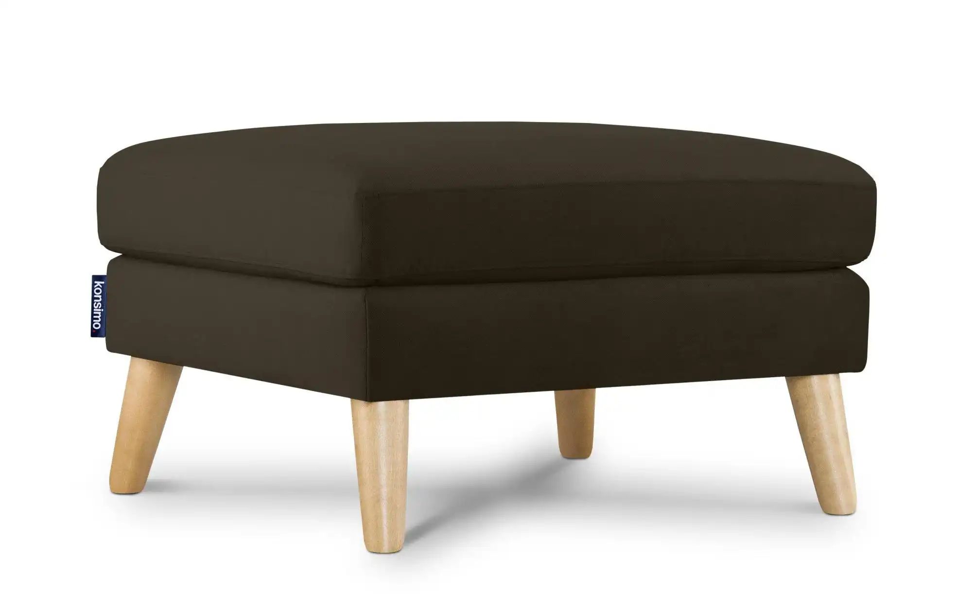 Thumbnail - KONSIMO Hocker  Tagio ¦ braun ¦ Maße (cm): B: 80 H: 46 Polstermöbel > Hocker - Höffner