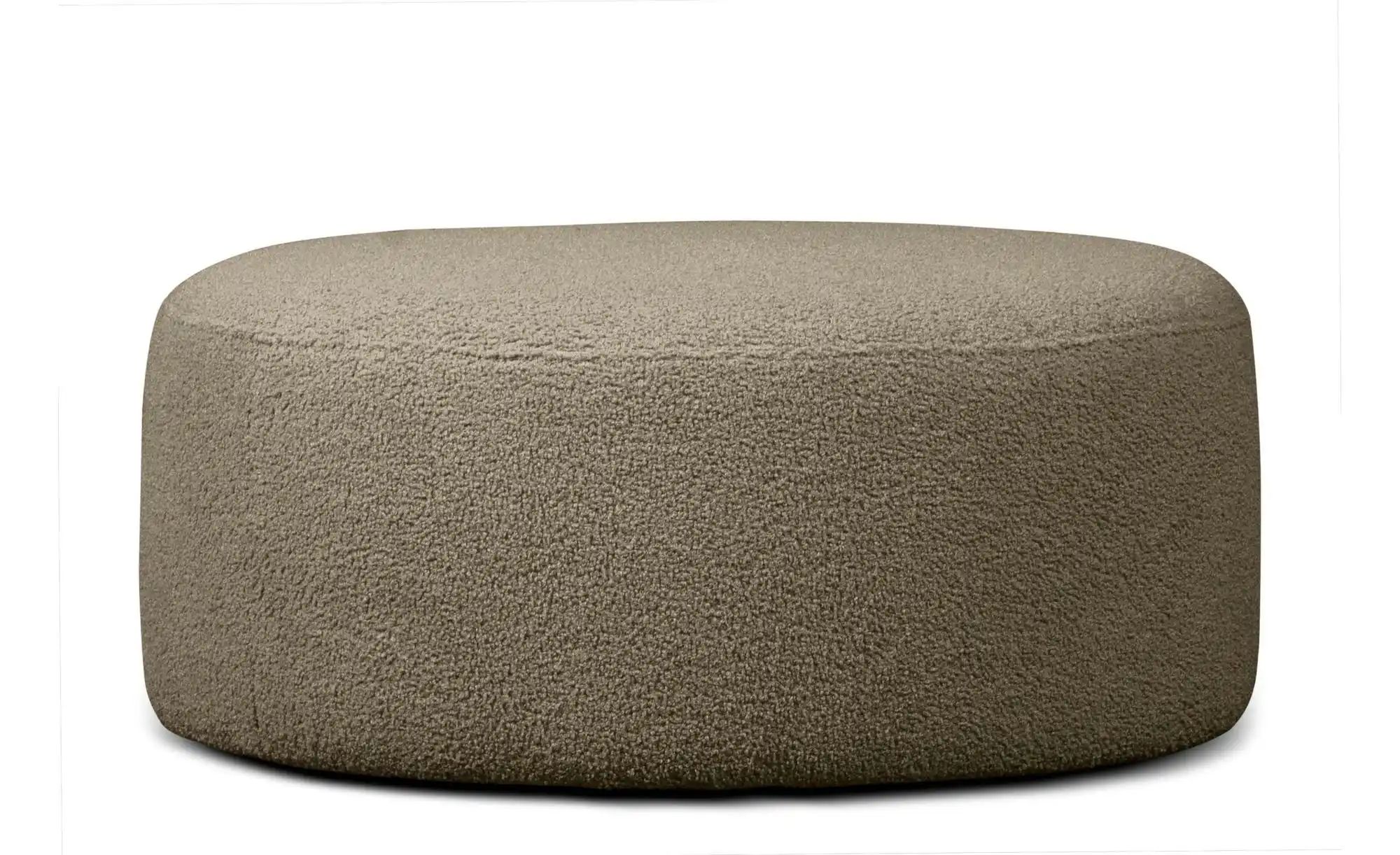 Thumbnail - KONSIMO Hocker Raggi ¦ braun Ø: 80 Polstermöbel > Hocker - Höffner