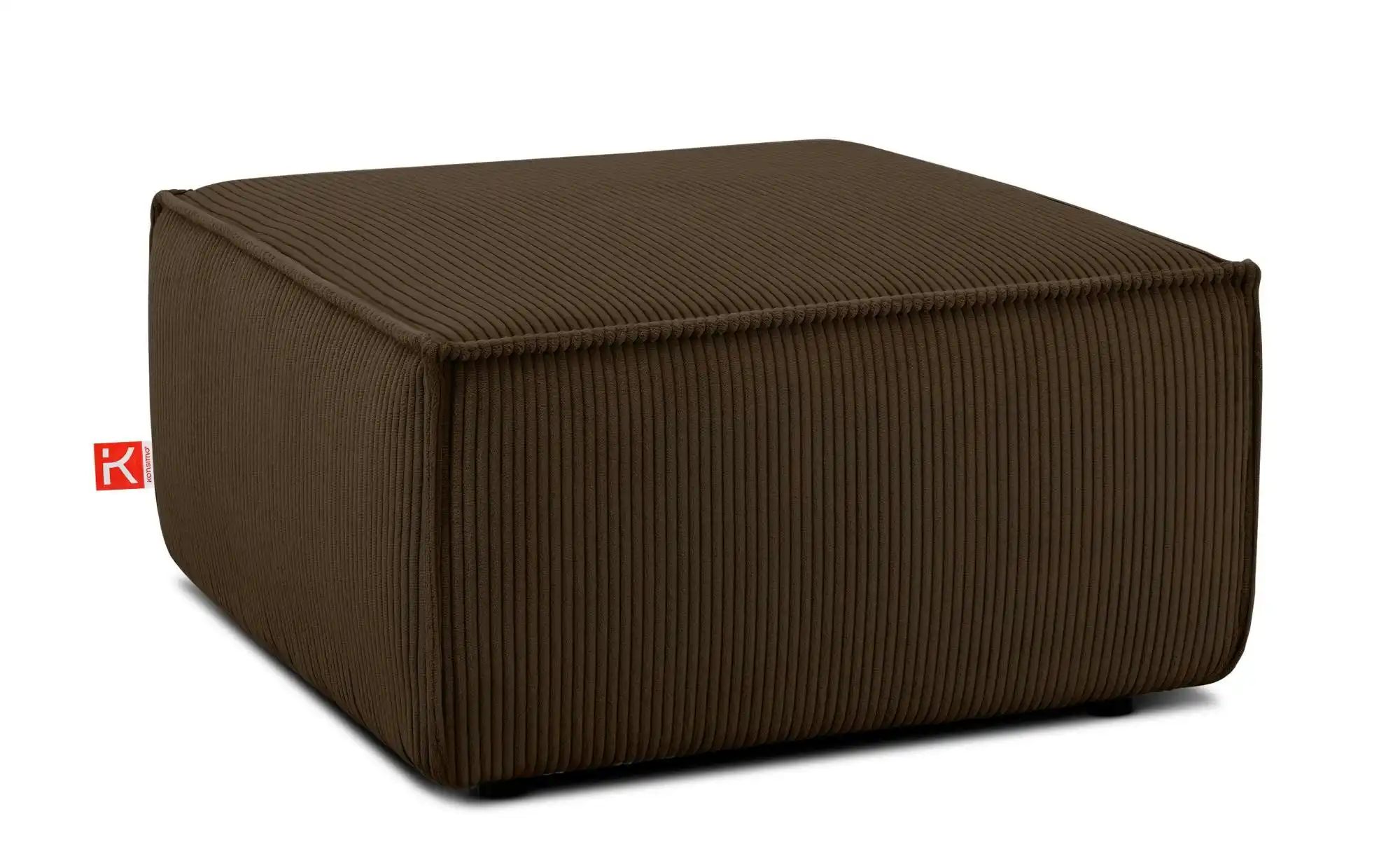 KONSIMO Hocker   ¦ braun ¦ Maße (cm): B: 83 H: 45 Polstermöbel > Hocker - H günstig online kaufen