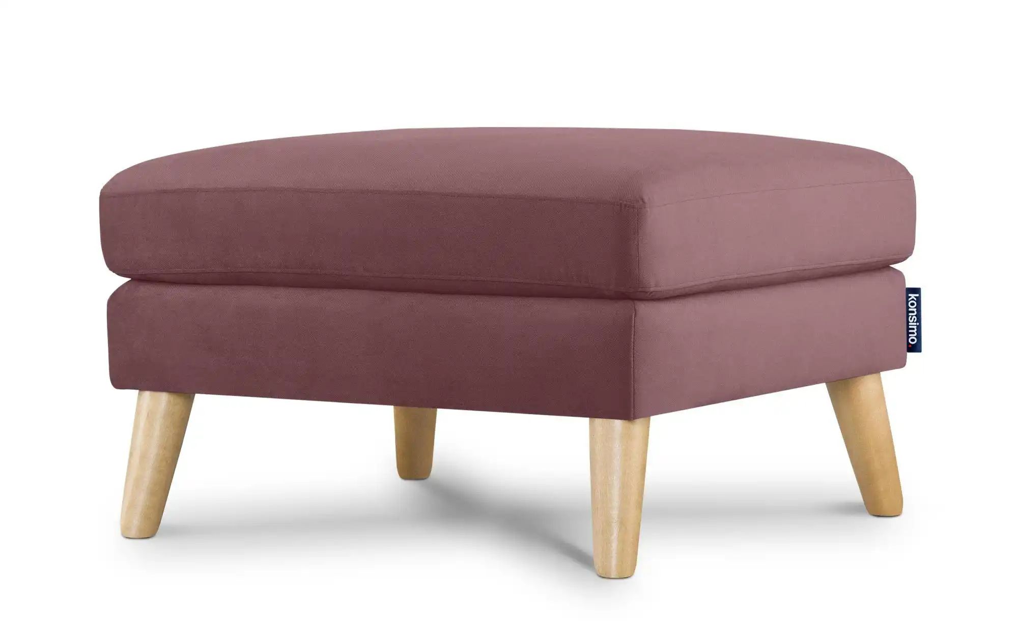 KONSIMO Hocker ¦ rosa/pink ¦ Maße (cm): B: 80 H: 46 Polstermöbel > Hocker günstig online kaufen