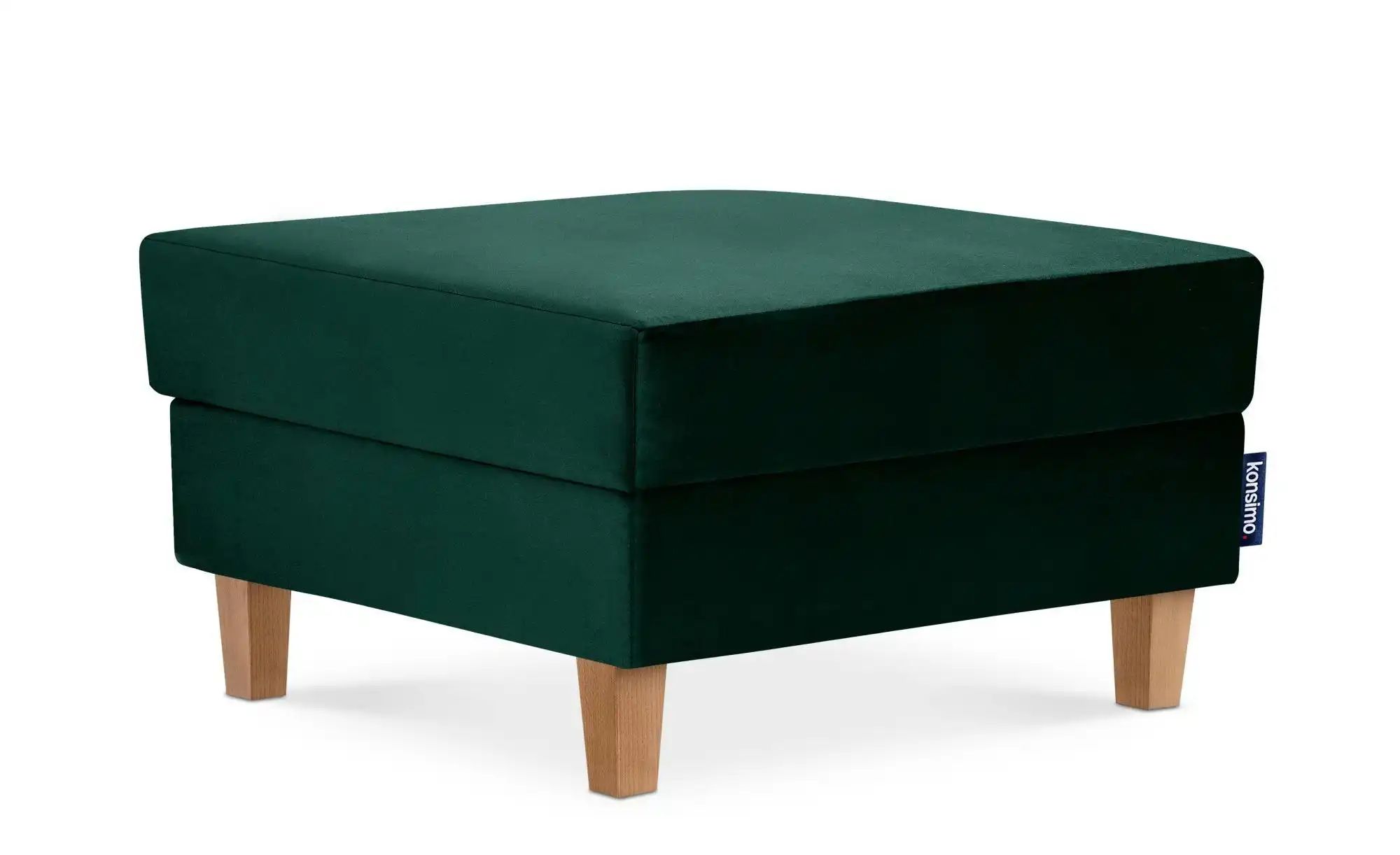 KONSIMO Hocker ¦ grün ¦ Maße (cm): B: 71 H: 43 Polstermöbel > Hocker - Hö günstig online kaufen