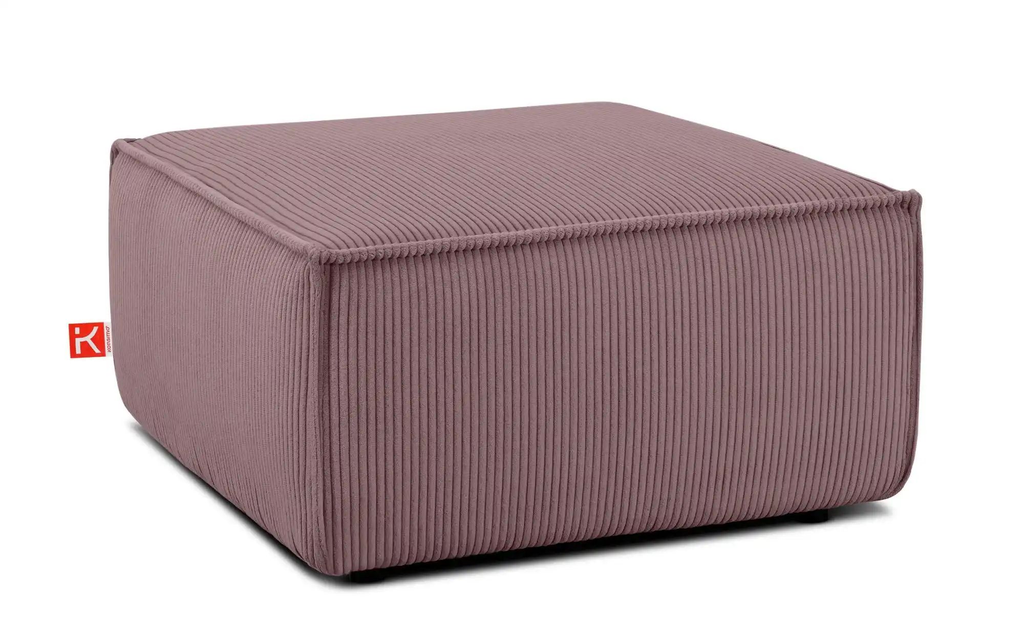 KONSIMO Hocker   ¦ lila/violett ¦ Maße (cm): B: 83 H: 45 Polstermöbel > Hoc günstig online kaufen
