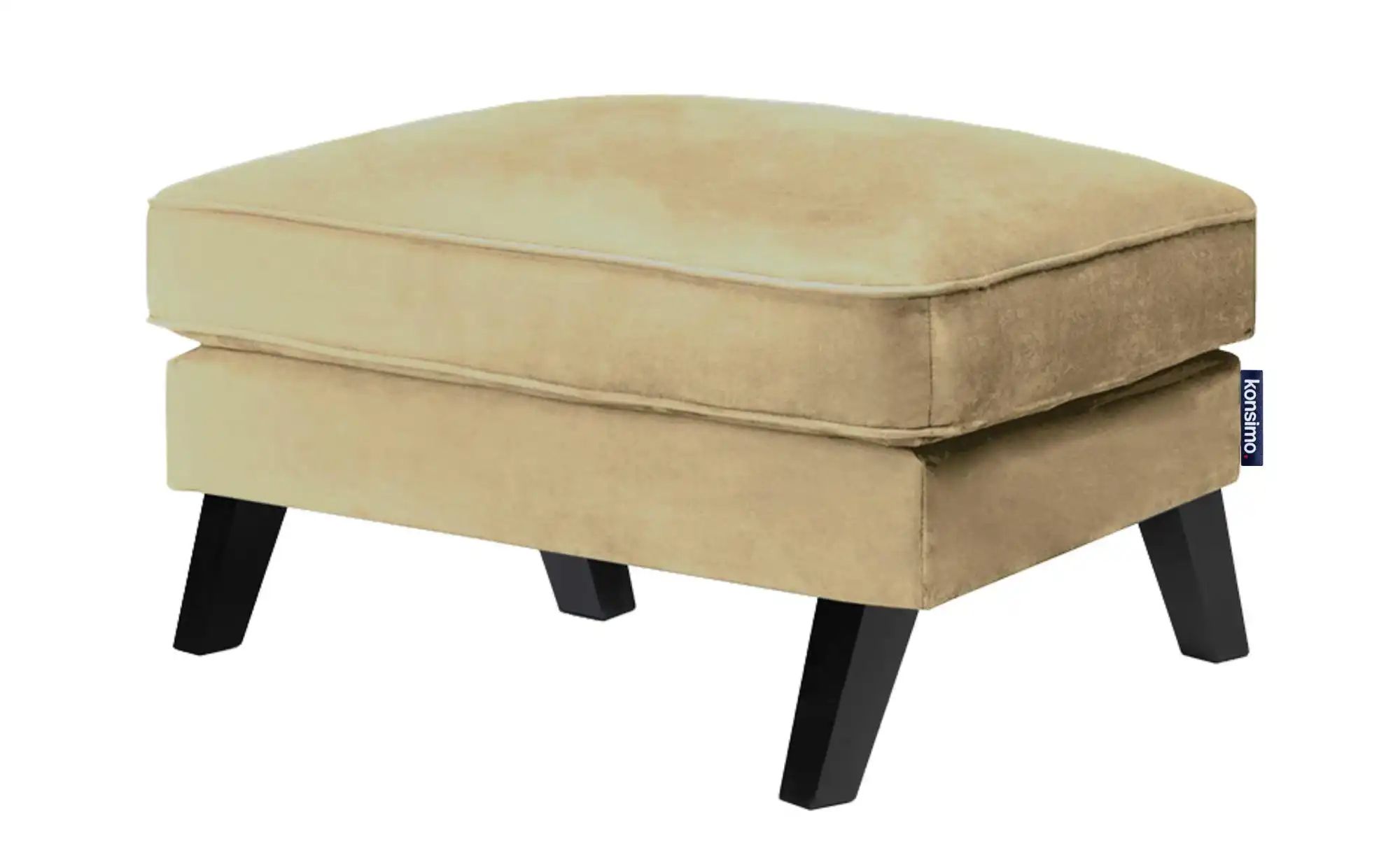KONSIMO Hocker ¦ beige ¦ Maße (cm): B: 82 H: 46 Polstermöbel > Hocker - H günstig online kaufen
