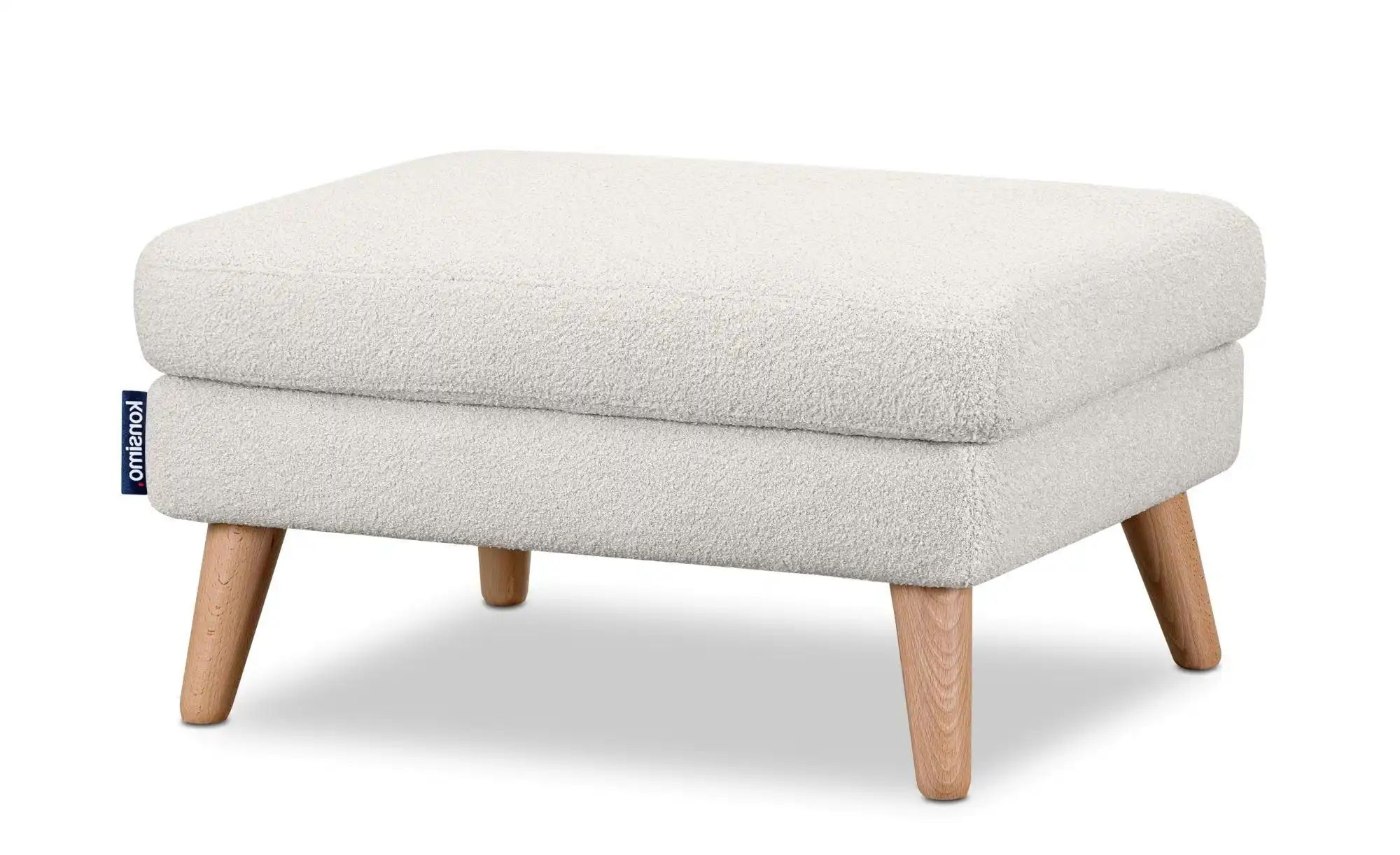 KONSIMO Hocker   ¦ weiß ¦ Maße (cm): B: 80 H: 46 Polstermöbel > Hocker - Hö günstig online kaufen