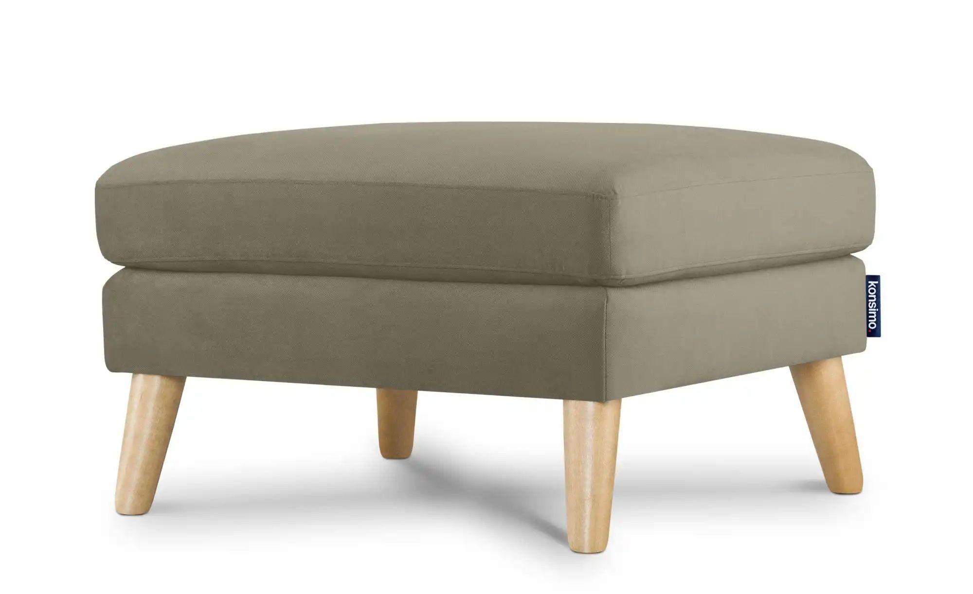 KONSIMO Hocker   ¦ beige ¦ Maße (cm): B: 80 H: 46 Polstermöbel > Hocker - H günstig online kaufen
