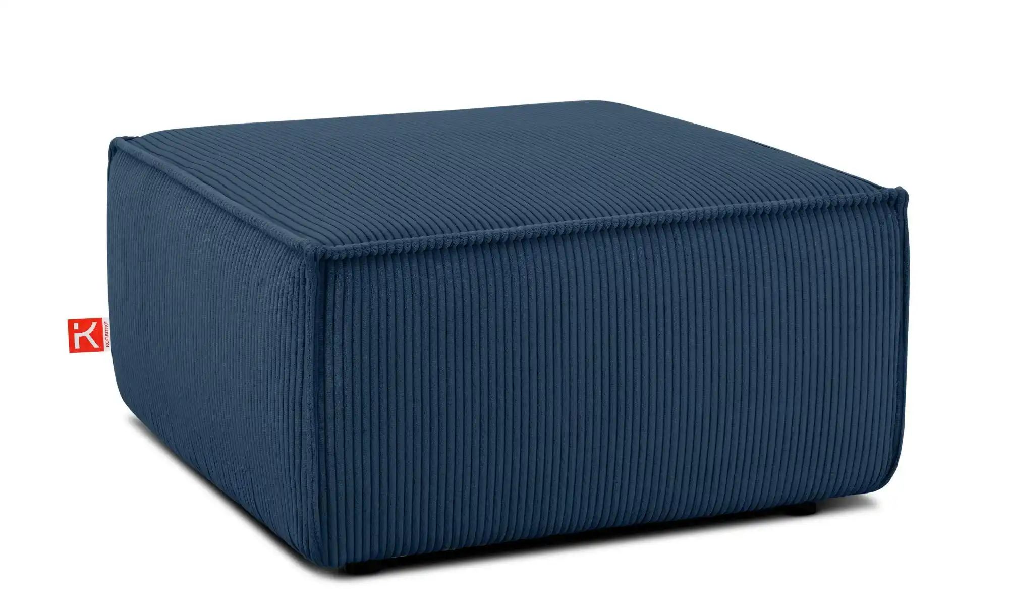 KONSIMO Hocker   ¦ blau ¦ Maße (cm): B: 83 H: 45 Polstermöbel > Hocker - Hö günstig online kaufen
