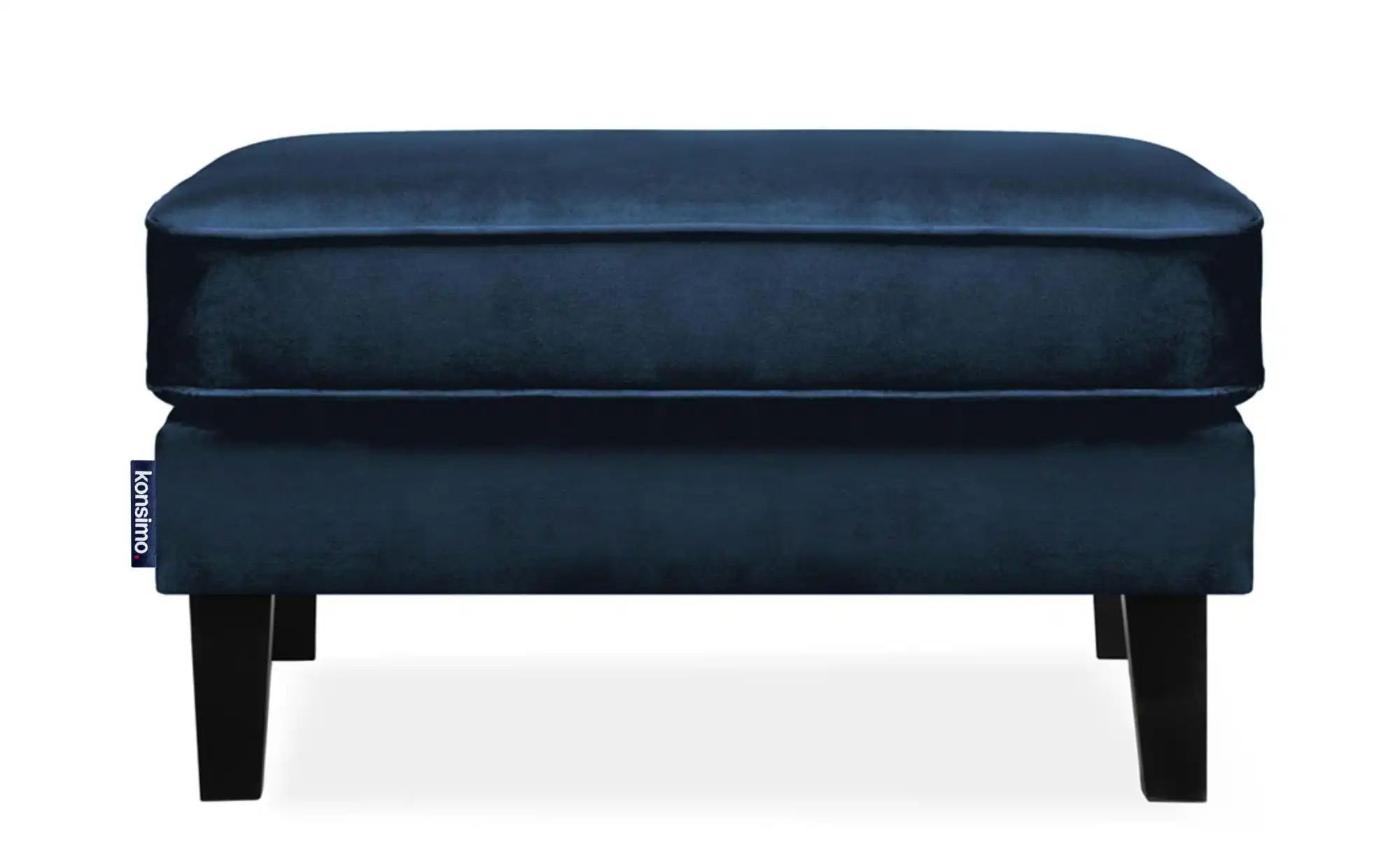 KONSIMO Hocker   ¦ blau ¦ Maße (cm): B: 82 H: 46 Polstermöbel > Hocker - Hö günstig online kaufen