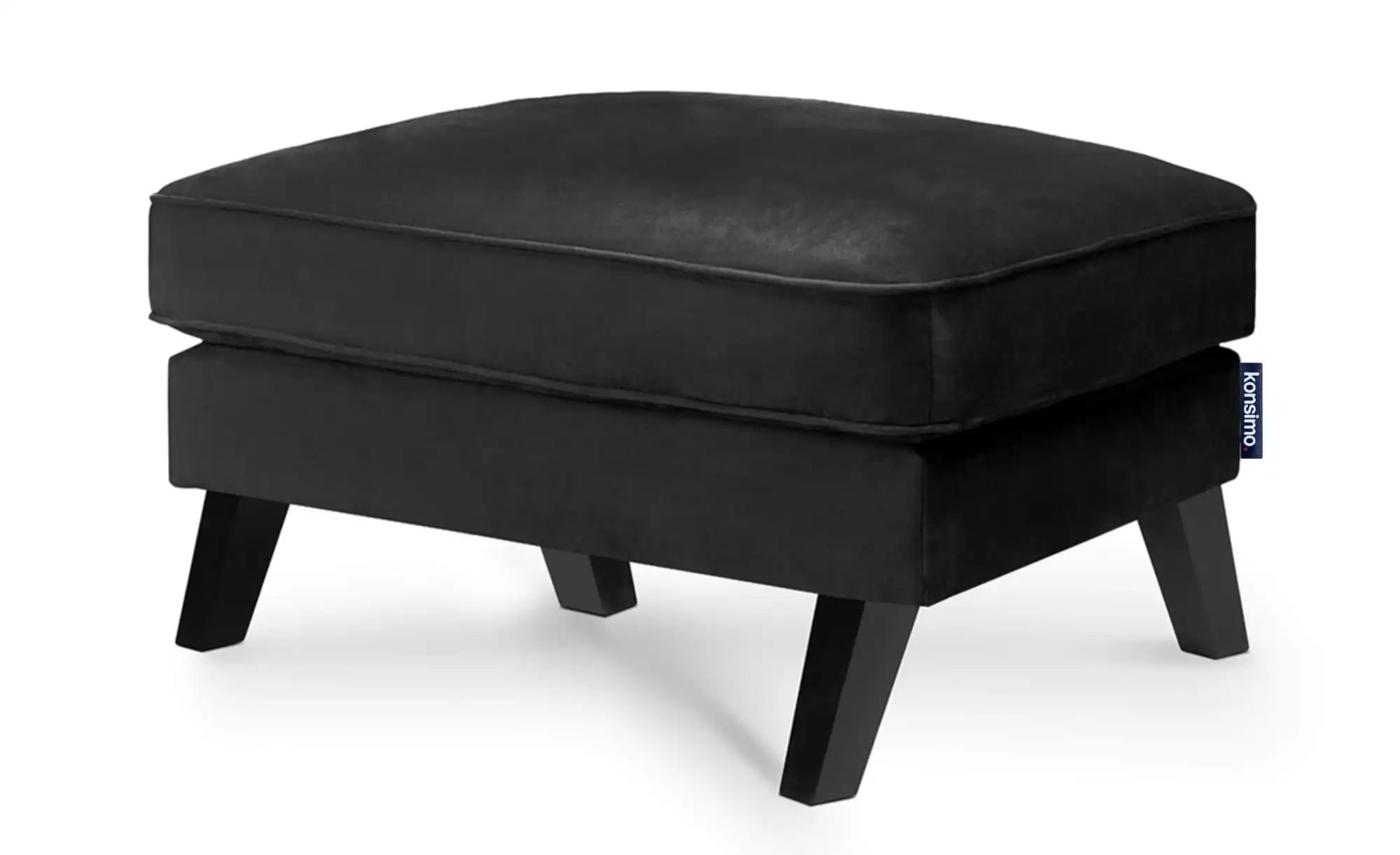 KONSIMO Hocker   ¦ grau ¦ Maße (cm): B: 82 H: 46 Polstermöbel > Hocker - Hö günstig online kaufen