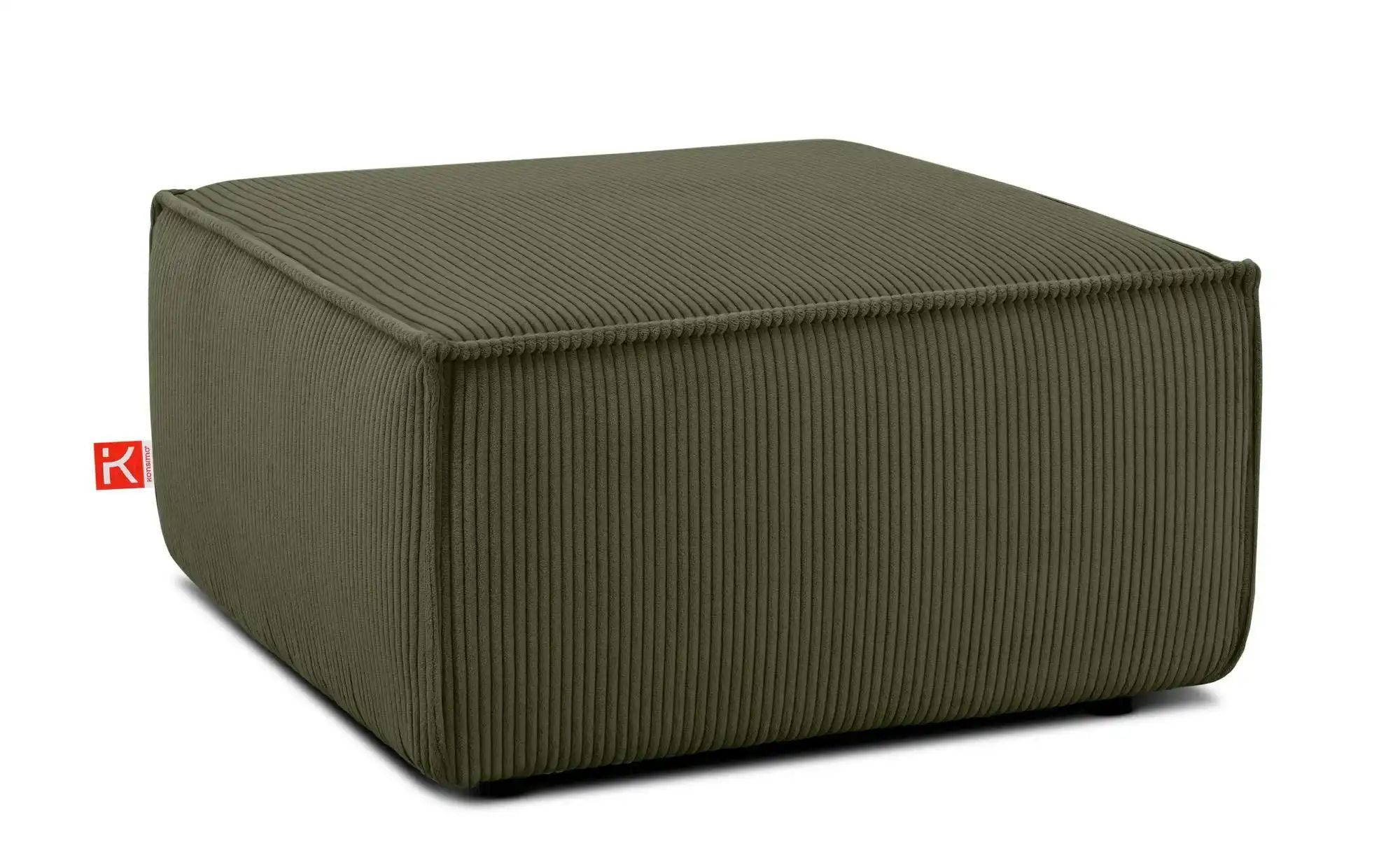 KONSIMO Hocker   ¦ grün ¦ Maße (cm): B: 83 H: 45 Polstermöbel > Hocker - Hö günstig online kaufen