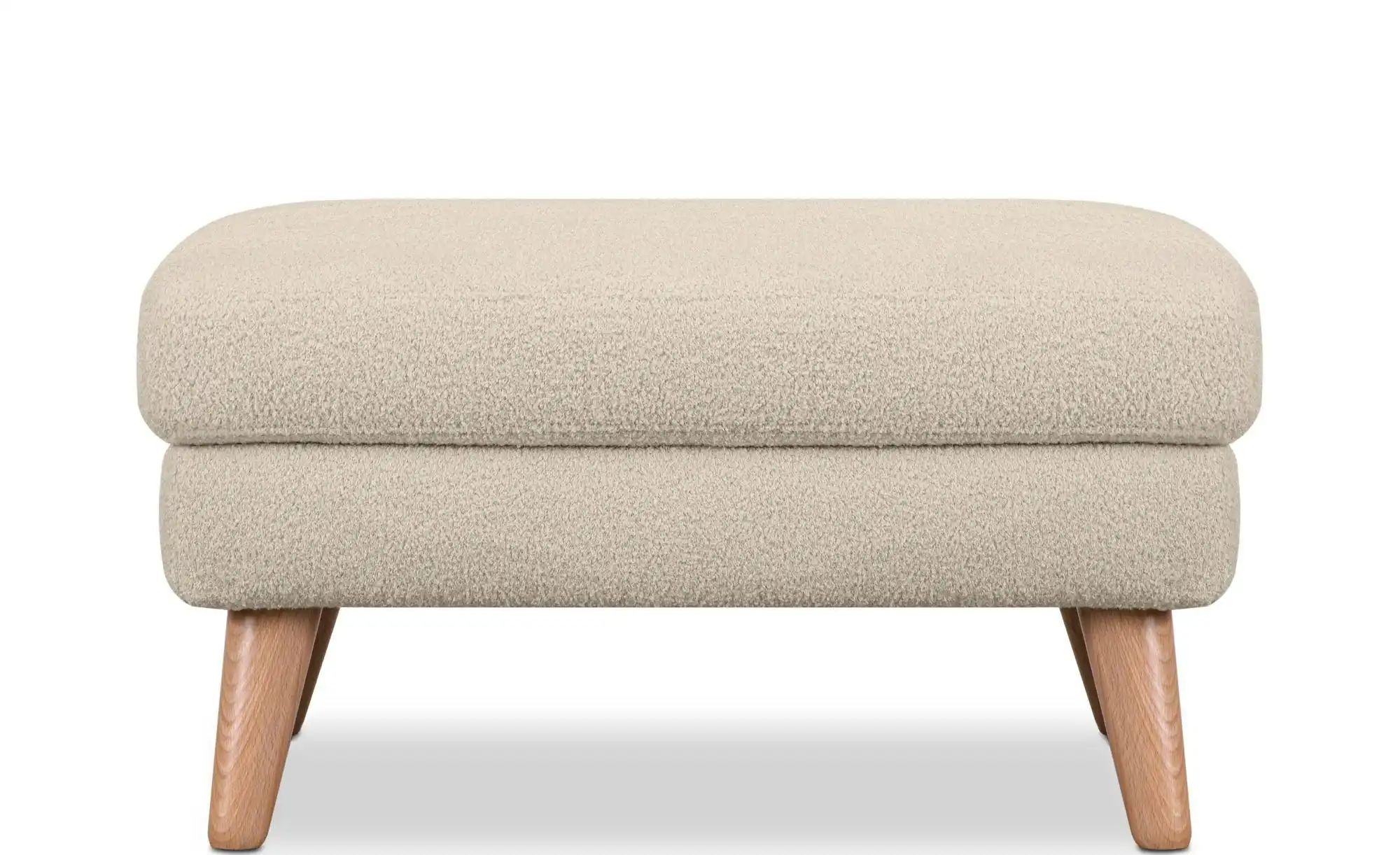 KONSIMO Hocker  Tagio ¦ weiß ¦ Maße (cm): B: 80 H: 46 Polstermöbel > Hocker günstig online kaufen