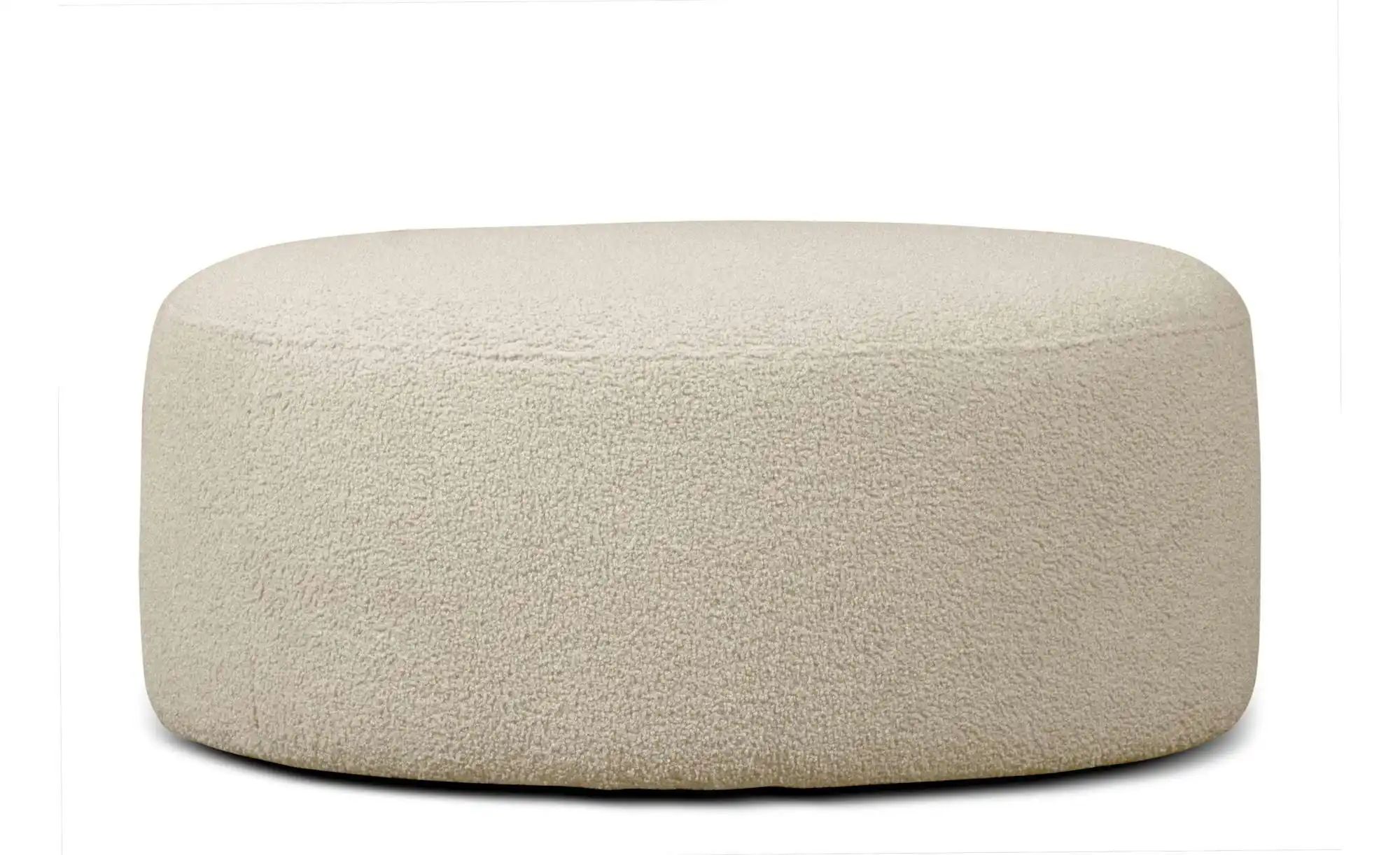 KONSIMO Hocker   ¦ creme ¦ Maße (cm): B: 80 H: 36  Ø: 80 Polstermöbel > Hoc günstig online kaufen