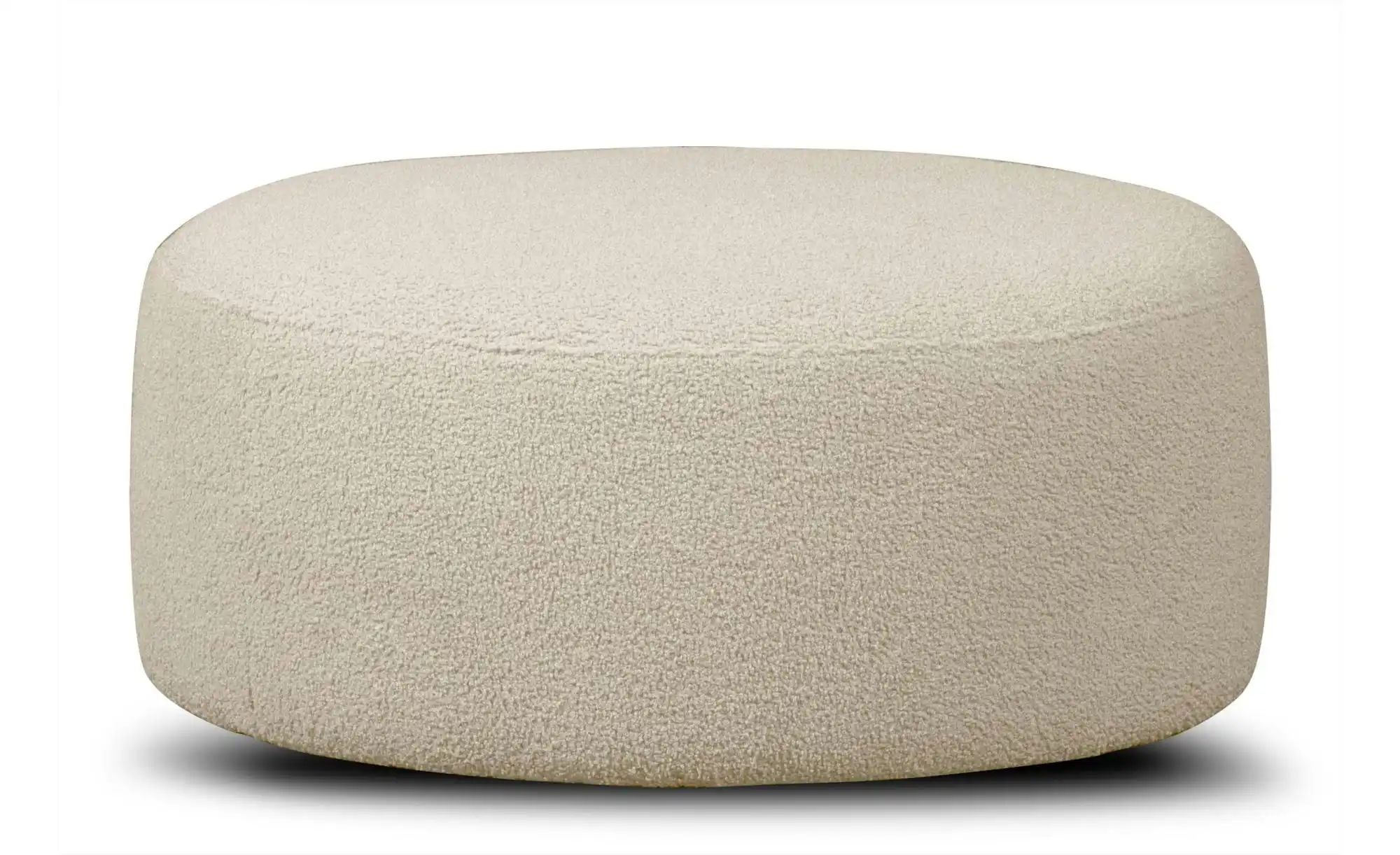 KONSIMO Hocker ¦ creme ¦ Maße (cm): B: 80 H: 36 Ø: 80 Polstermöbel > Hoc günstig online kaufen