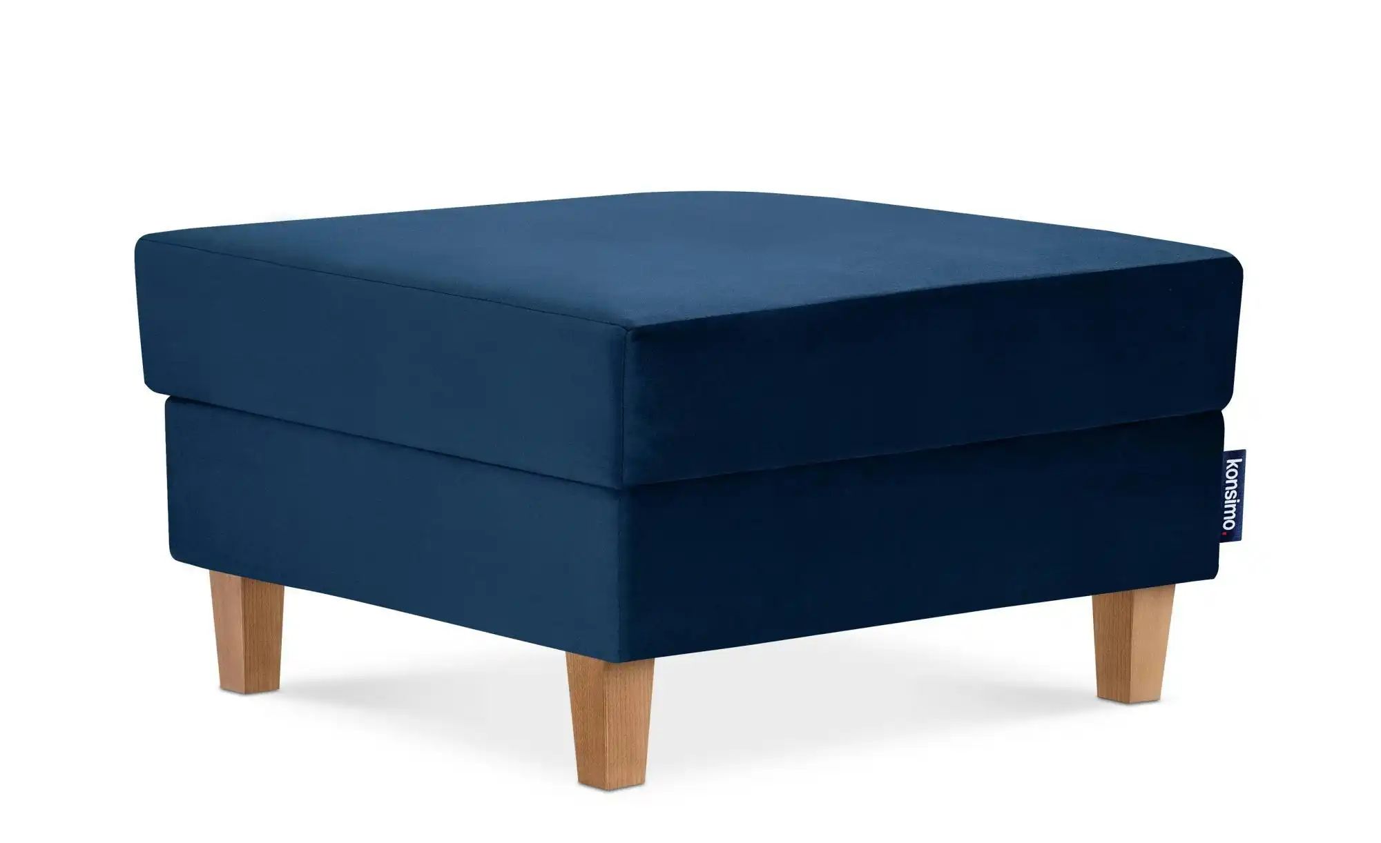 KONSIMO Hocker   ¦ blau ¦ Maße (cm): B: 71 H: 43 Polstermöbel > Hocker - Hö günstig online kaufen
