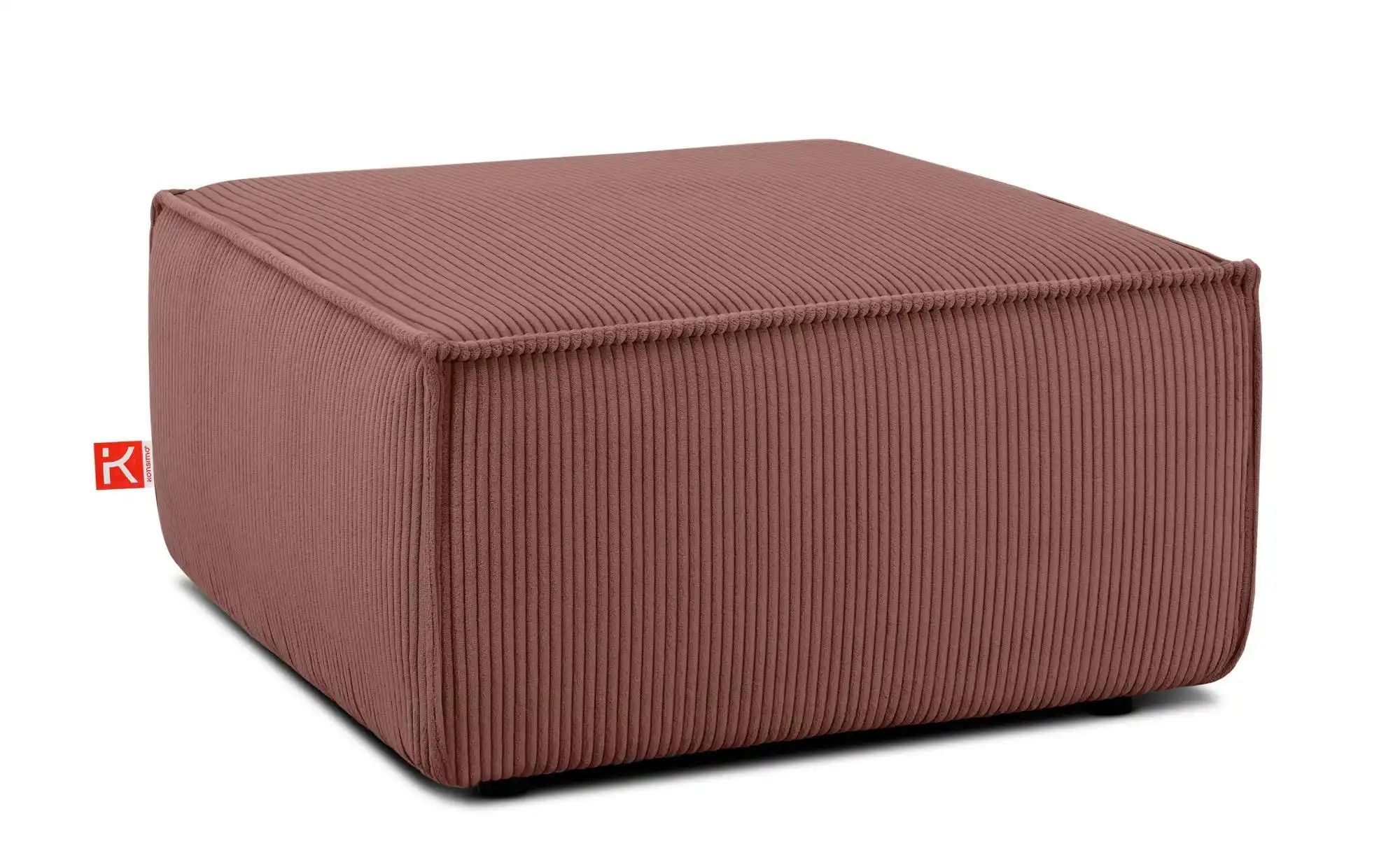KONSIMO Hocker   ¦ rosa/pink ¦ Maße (cm): B: 83 H: 45 Polstermöbel > Hocker günstig online kaufen