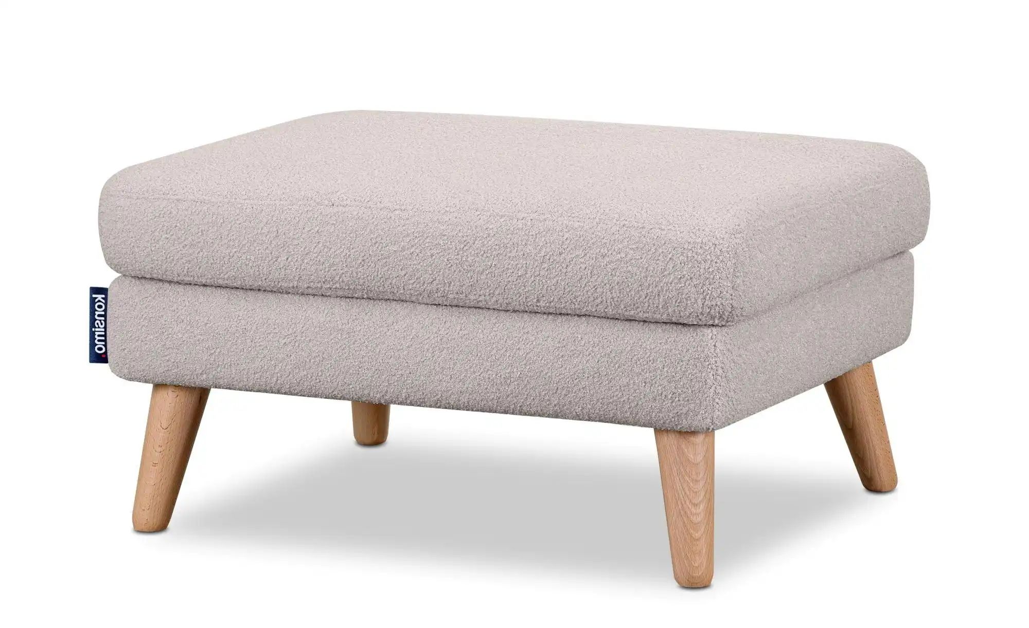KONSIMO Hocker   ¦ grau ¦ Maße (cm): B: 80 H: 46 Polstermöbel > Hocker - Hö günstig online kaufen