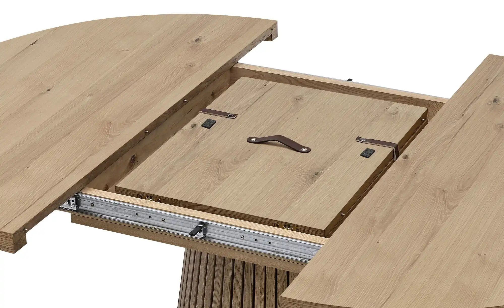 Esstisch  ausziehbar Adam ¦ holzfarben ¦ Maße (cm): H: 76  Ø: 160 Tische > günstig online kaufen
