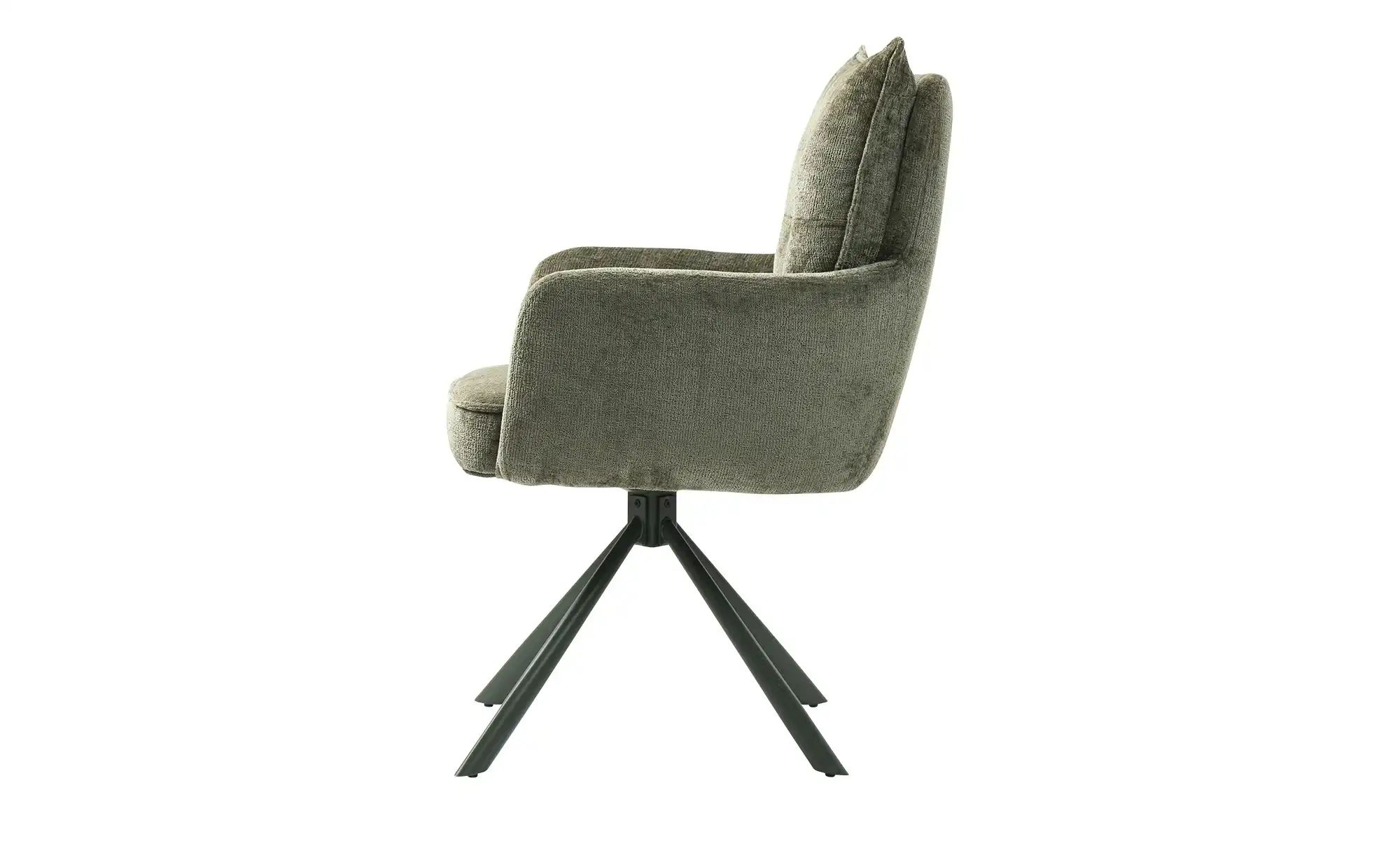 Thumbnail - uno Esszimmerstuhl Lotti ¦ grün ¦ Maße (cm): B: 61 H: 94 T: 67.0 Stühle > Esszimmerstühle > Esszimmerstühle mit Armlehn...