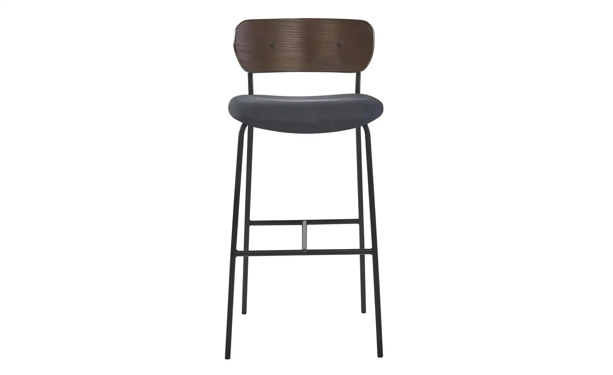 Barhocker 2er-Set   ¦ schwarz ¦ Maße (cm): B: 45,5 H: 93,5 Polstermöbel > H günstig online kaufen