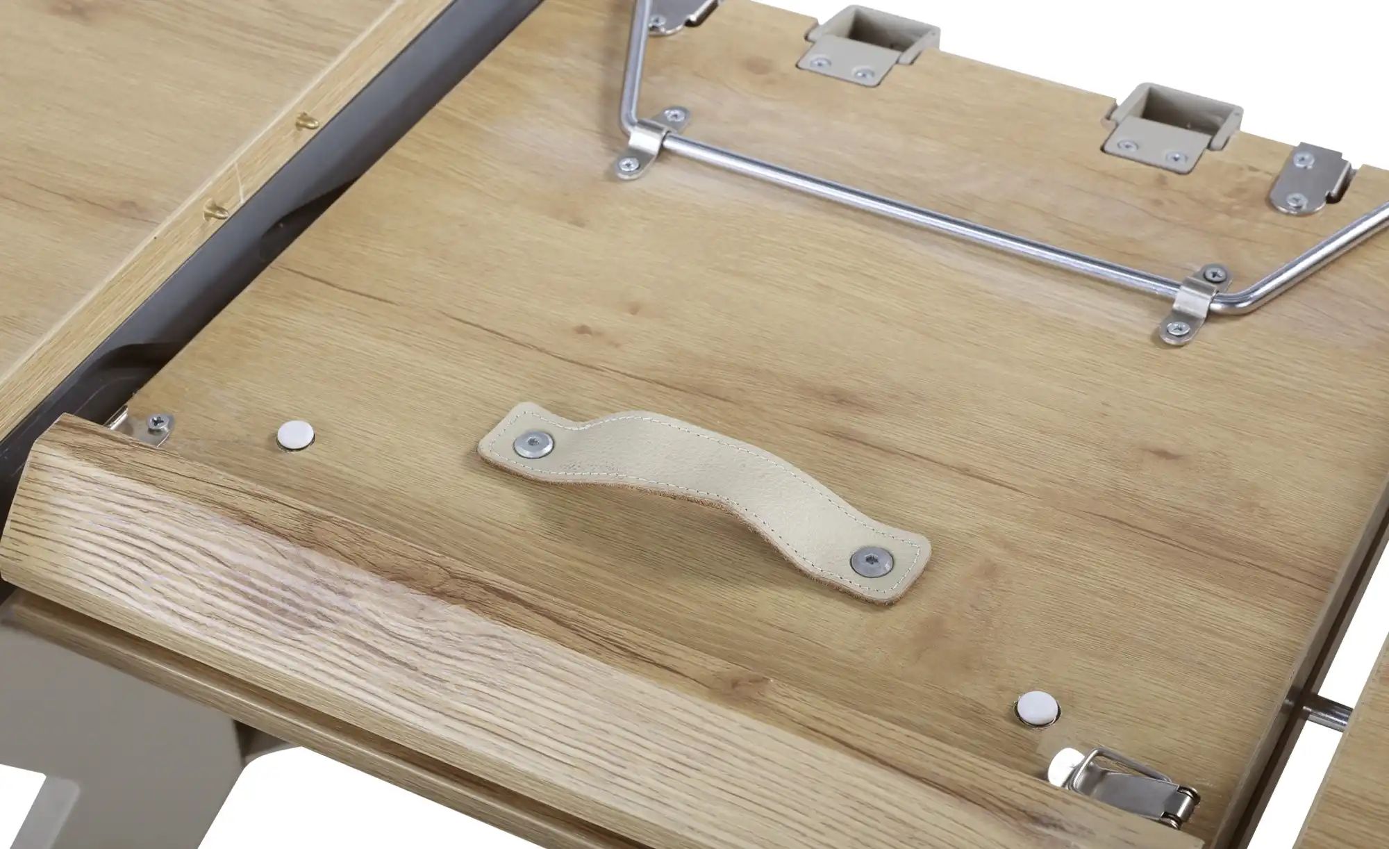 Esstisch ausziehbar  Franky ¦ holzfarben ¦ Maße (cm): B: 80 H: 76 Tische > günstig online kaufen