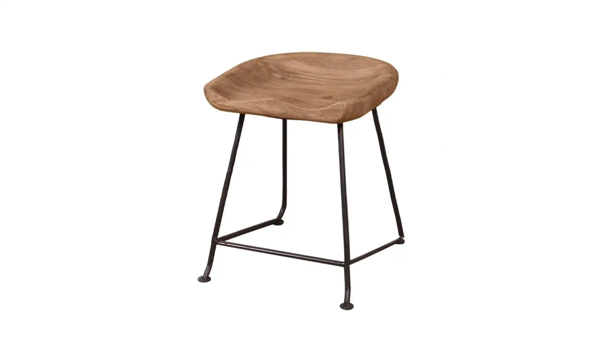 Hocker   ¦ holzfarben ¦ Maße (cm): B: 42 H: 48 Polstermöbel > Hocker - Höff günstig online kaufen