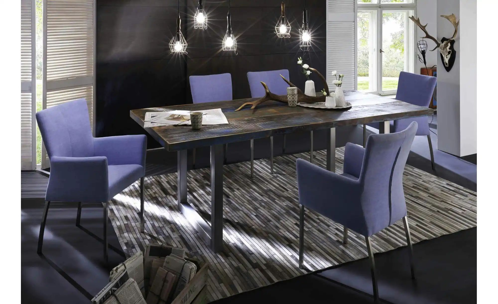 Thumbnail - Esstisch   ¦ mehrfarbig ¦ Maße (cm): B: 180 H: 76,5 Tische > Esstische > Esstische massiv - Höffner