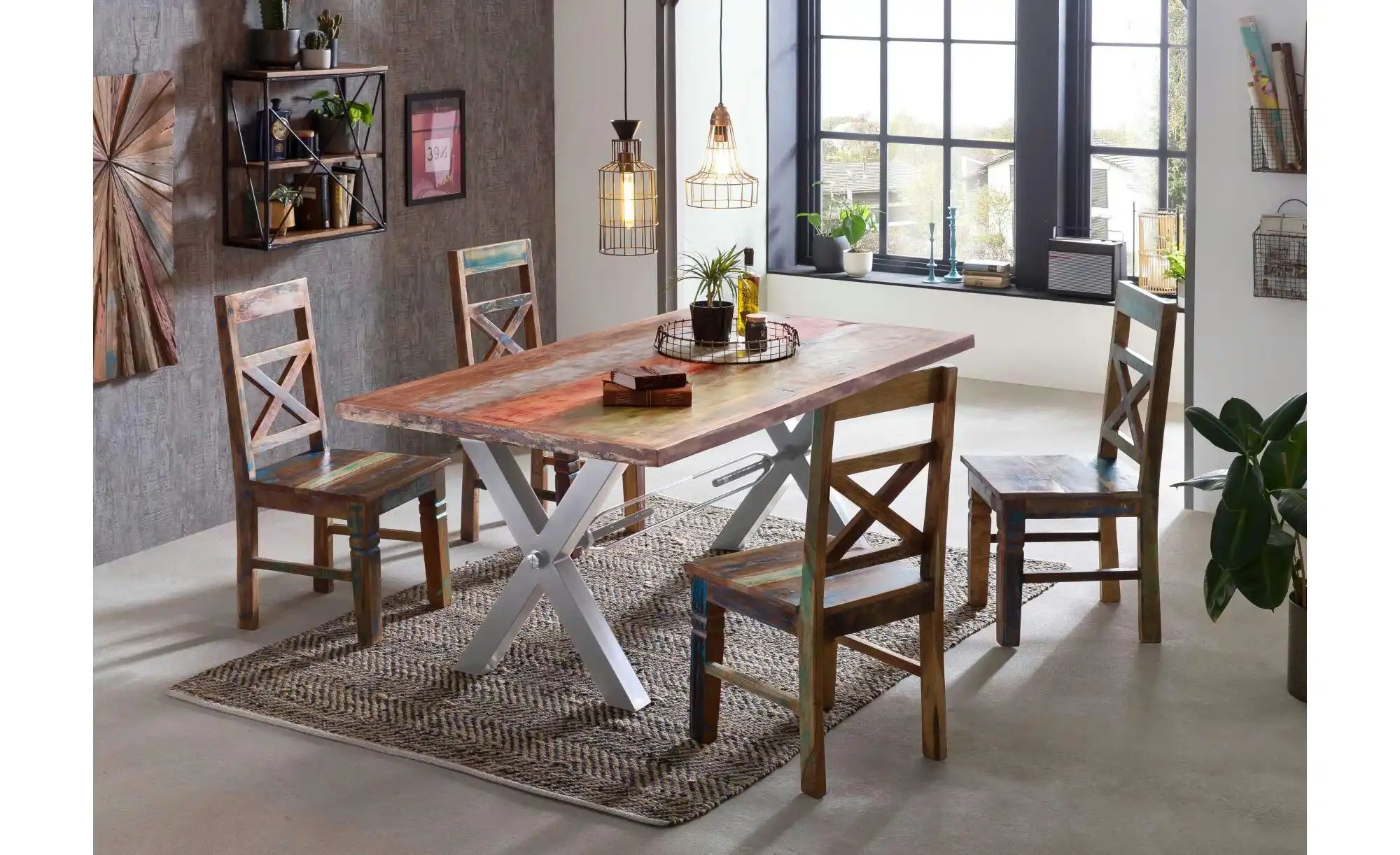 Thumbnail - Esstisch   ¦ mehrfarbig ¦ Maße (cm): B: 180 H: 76,5 Tische > Esstische > Esstische massiv - Höffner