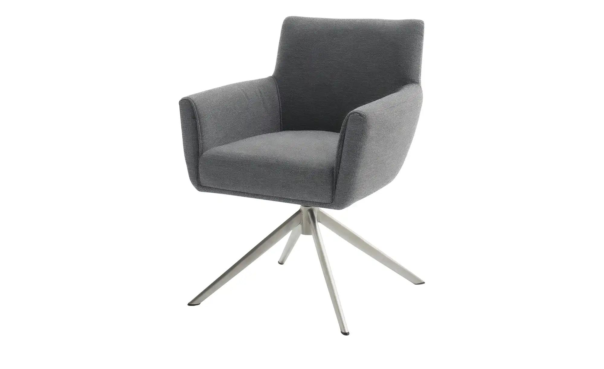 Esszimmerstuhl  Nelson ¦ grau ¦ Maße (cm): B: 66 H: 84 T: 66.0 Stühle > Ess günstig online kaufen