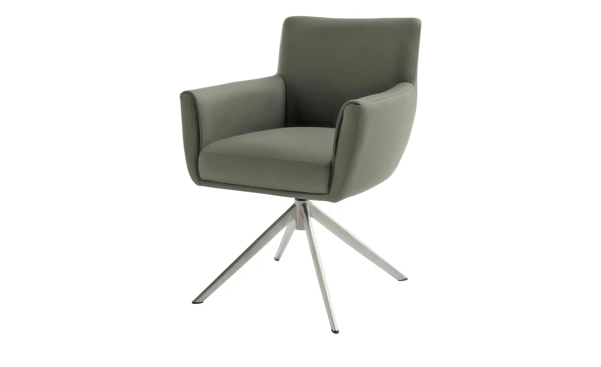 Esszimmerstuhl  Nelson ¦ grün ¦ Maße (cm): B: 66 H: 84 T: 66.0 Stühle > Ess günstig online kaufen