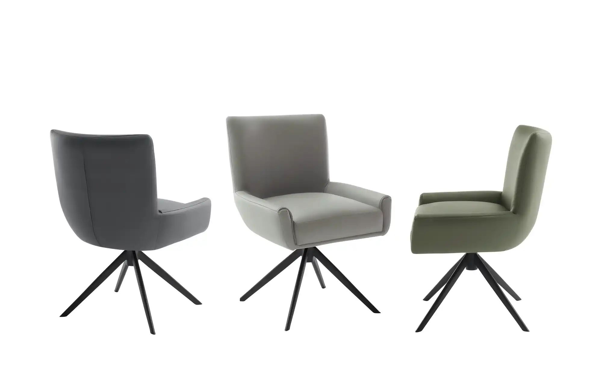 Thumbnail - Esszimmerstuhl Nelson ¦ grün ¦ Maße (cm): B: 62 H: 84 T: 66.0 Stühle > Küchenstühle > Polster Küchenstühle - Höffner