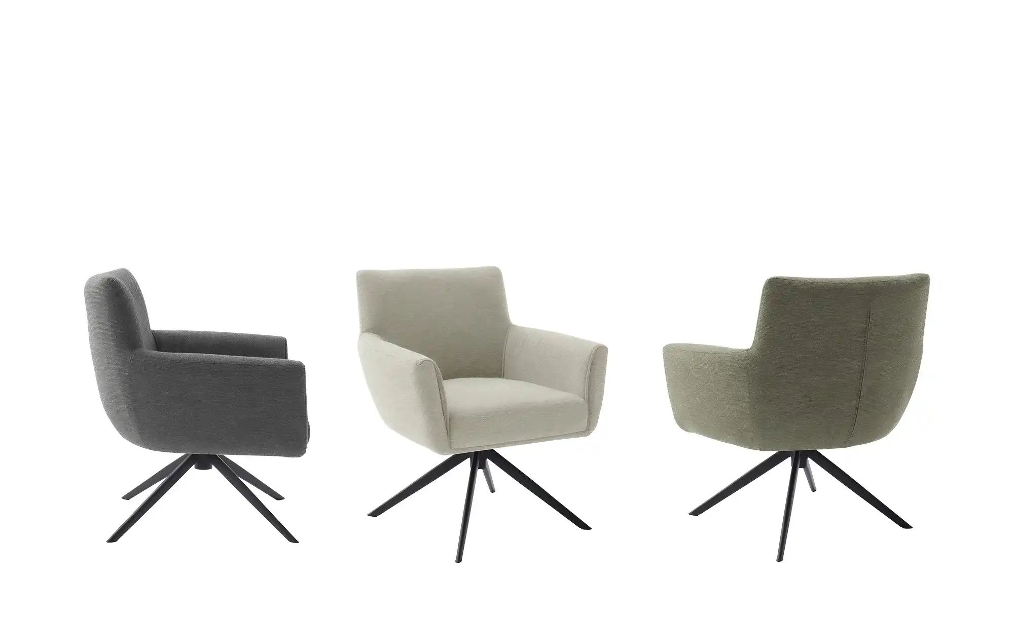Esszimmerstuhl  Nelson ¦ grün ¦ Maße (cm): B: 72 H: 88 T: 71.0 Stühle > Ess günstig online kaufen